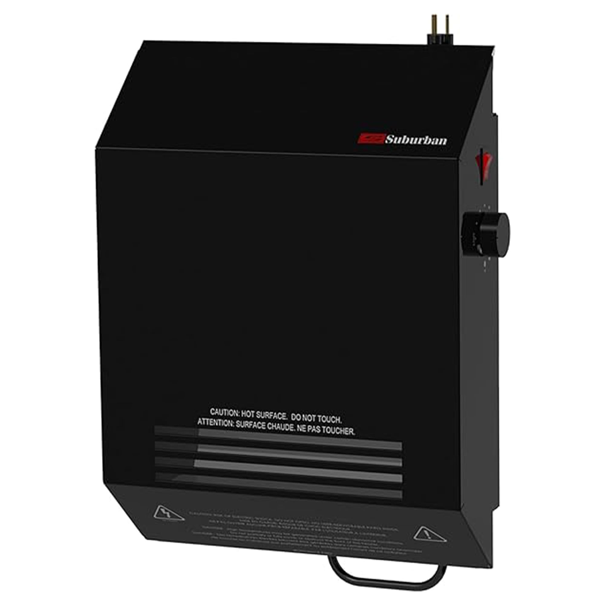 Suburban 2691Abk Electric Wall Heater Sehcb   120Vac, Black