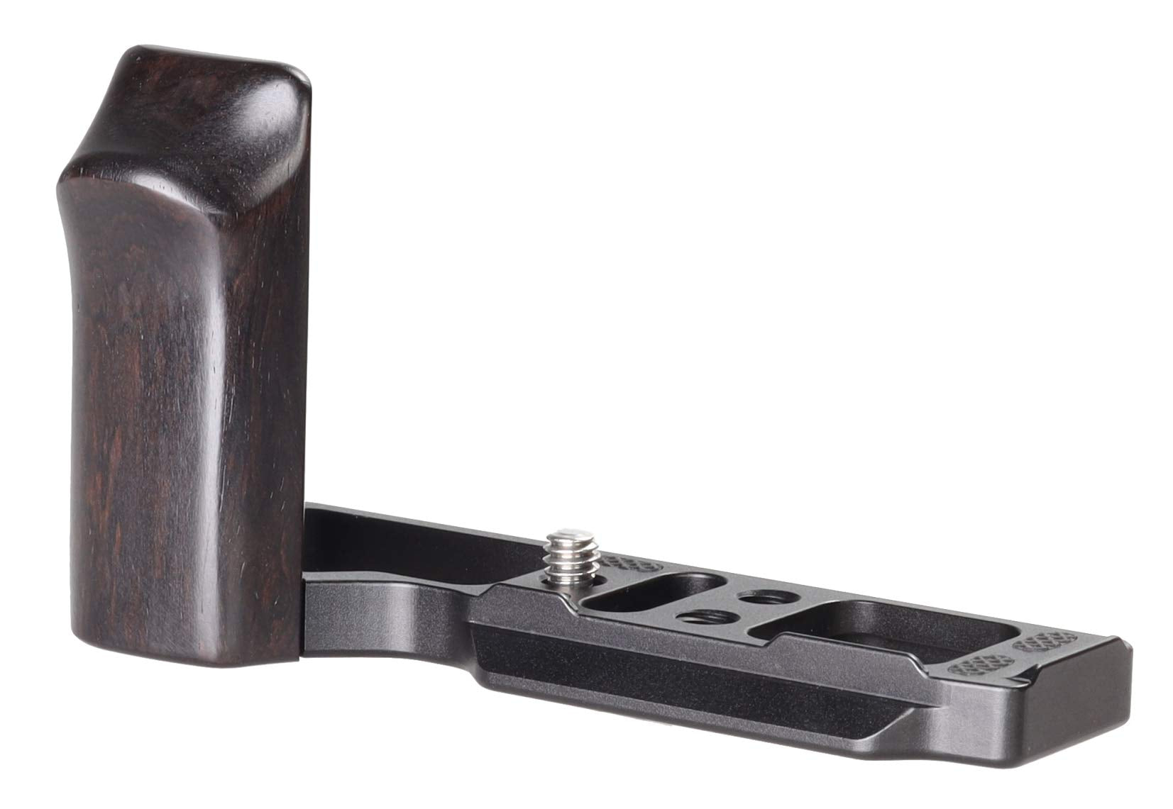 Wepoto Griii Gr3 Griiix Gr3X Hand Grip Quick Release Plate Compatible With Ricoh Griii Gr3 Griiix Gr3X Camera  Aluminium Ebony (