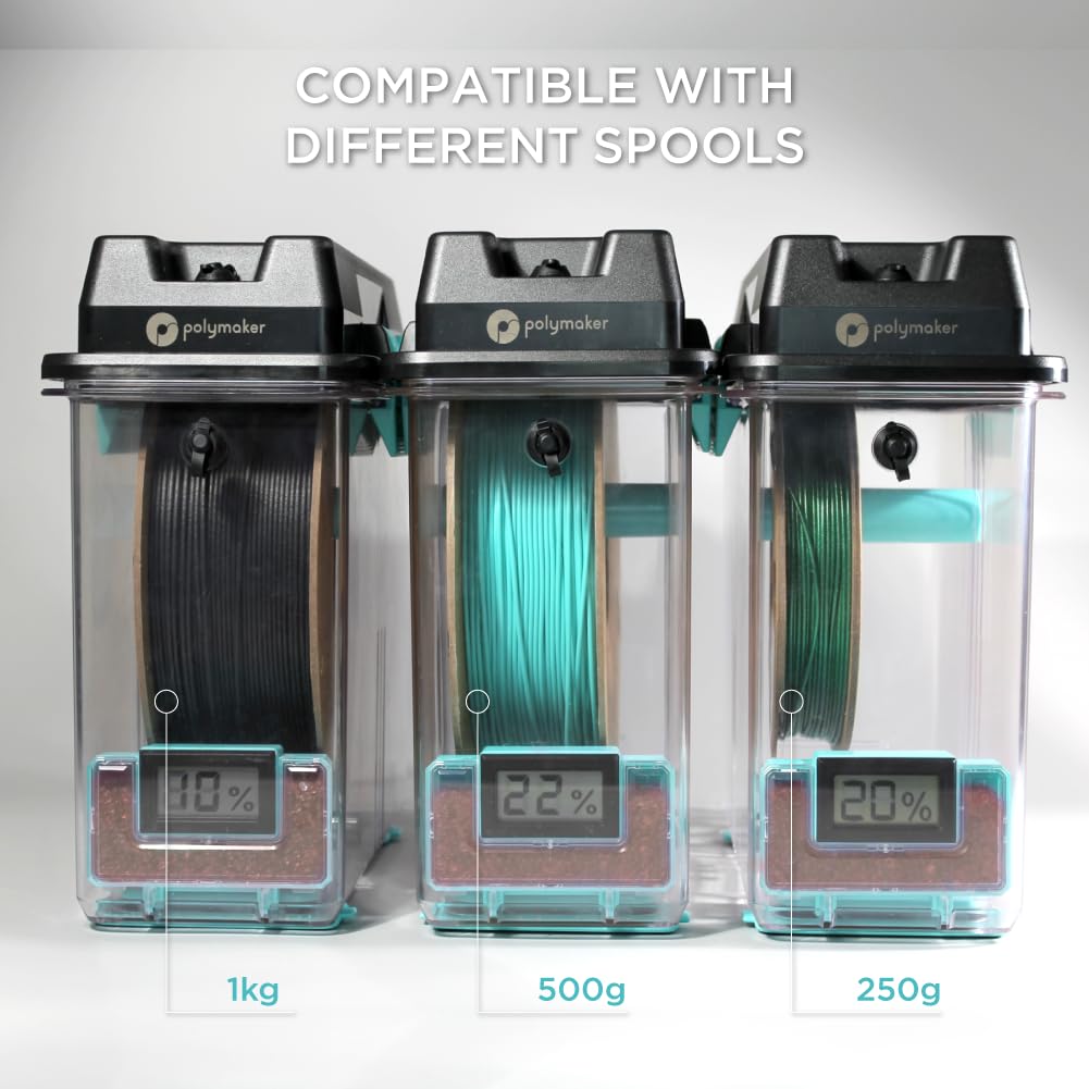 Polymaker 3D Printing Filament Storage Box   Polydryer Box For Continuous Filament Sealing And Protection, 3D Printer Filament H