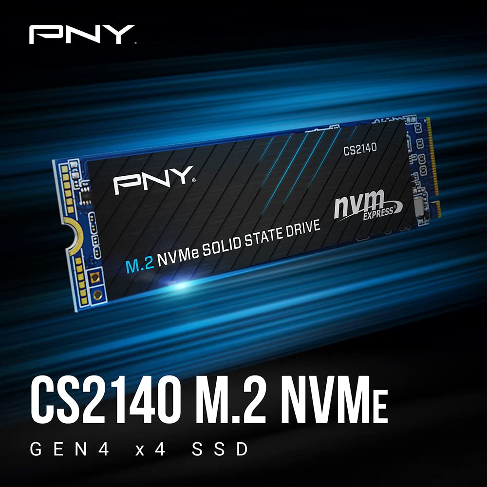Pny M280Cs2140 1Tb Rb M.2 Nvme Gen4 X4 Internal Solid State Drive (Ssd)