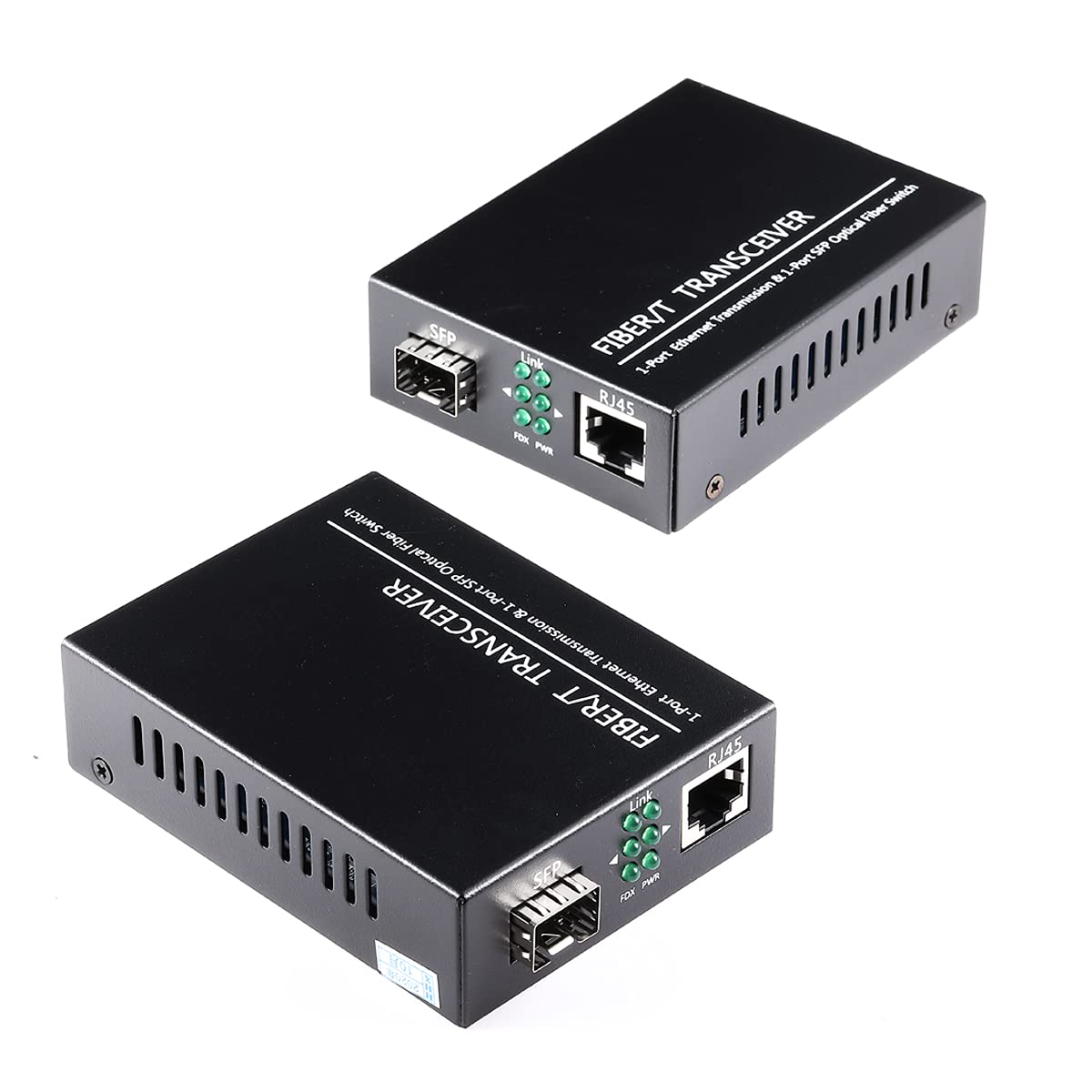 Open Sfp Slot A Pair Of 1.25G/S Gigabit Fiber Ethernet Media Converter 10/100/1000Base Tx To 1000Base Sx Smf Rj45 To Sfp Slot, S