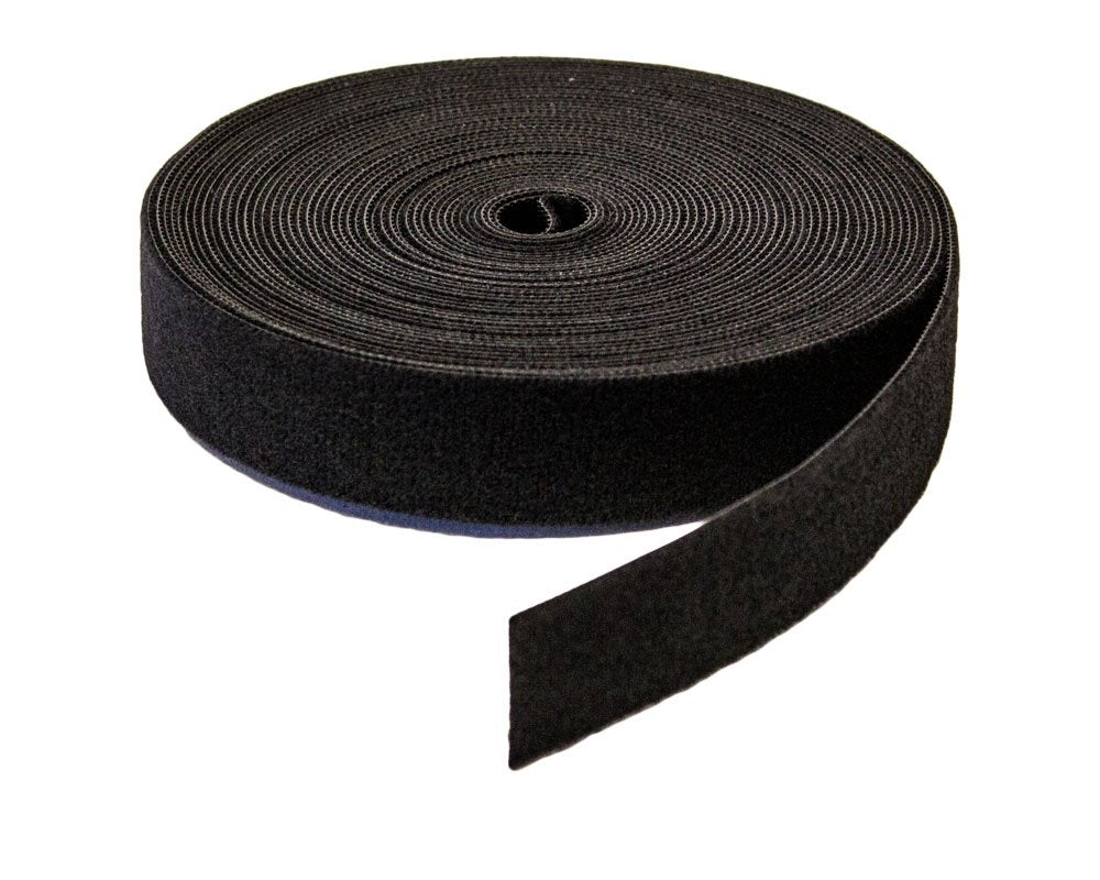 Navepoint 1 Inch Roll Hook And Loop Reusable Cable Ties Wraps Straps   10M 33Ft