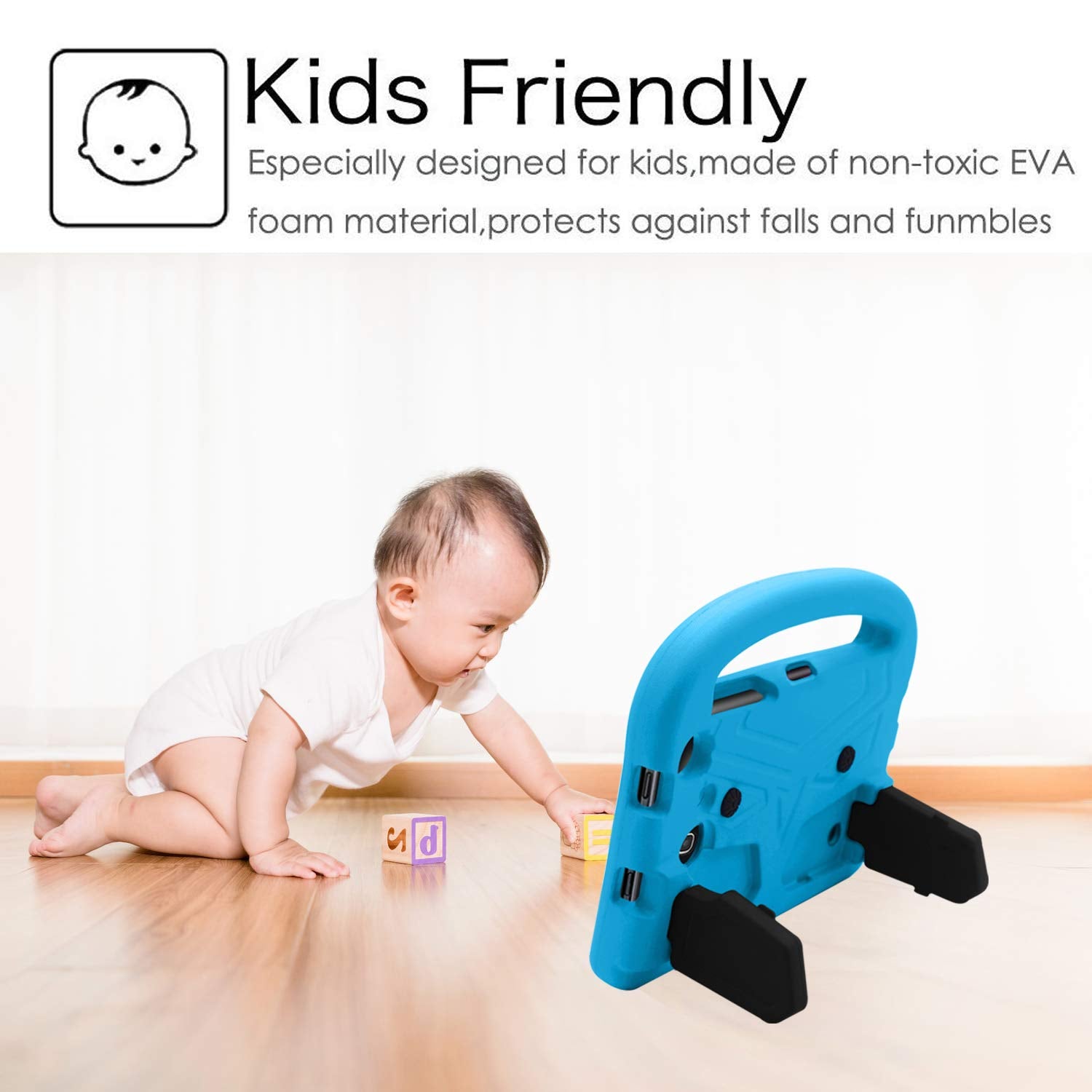 Uucovers Kids Case For Samsung Galaxy Tab A 8.0 Tablet Sm T380/T385/T387 (2018/2017), Galaxy Tab E 8.0 Sm T375/T377/T378, Tab 4