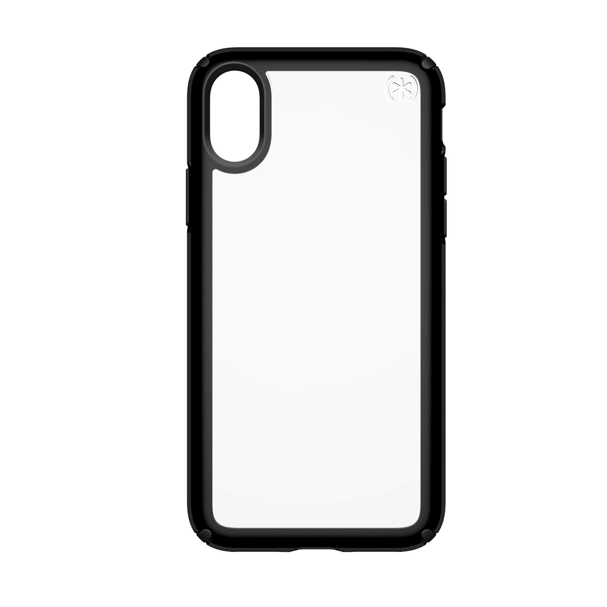Speck Products Presidio Show Case For Iphone Xs/Iphone X, Clear/Black (103134 5905)