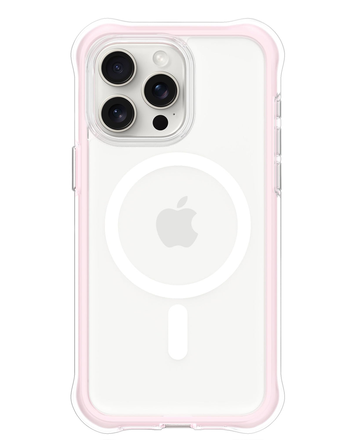 Ornarto Air Case For Iphone 15 Pro Max Clear, Compatible With Magsafe, Military-Grade Drop Protection Cover With Built-In Air-Pi