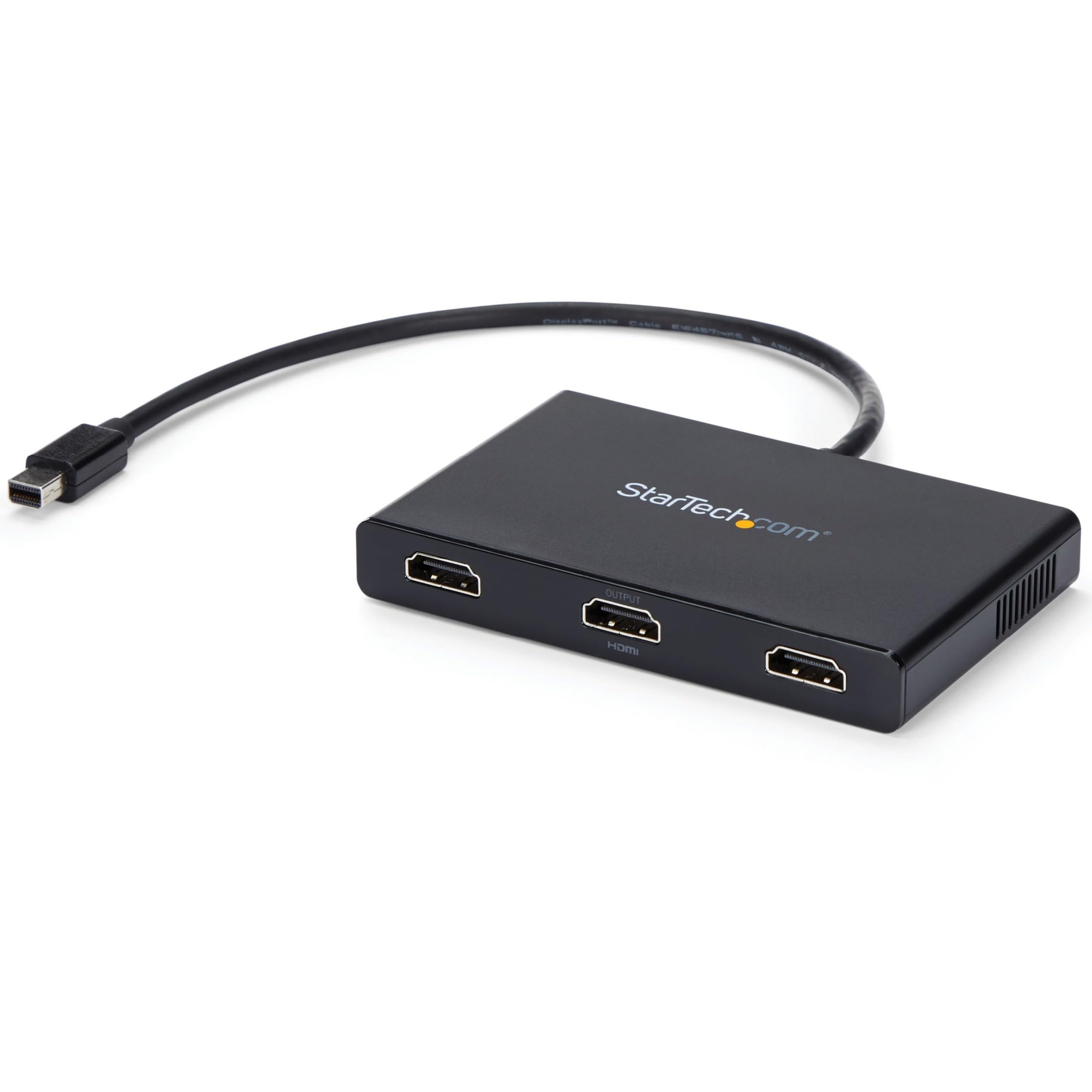 3-Port Mini Displayport To Hdmi Multi-Monitor Adapter Drives Triple 1080P 60Hz O