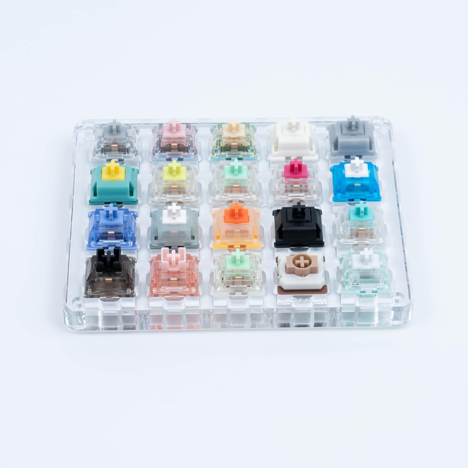 Gateron Keyboard Switches Tester, Magnetic Jade Baby Kangaroo 2.0 Smoothie Melodic Ink Wall Stem Box Black Pink Key Switches For