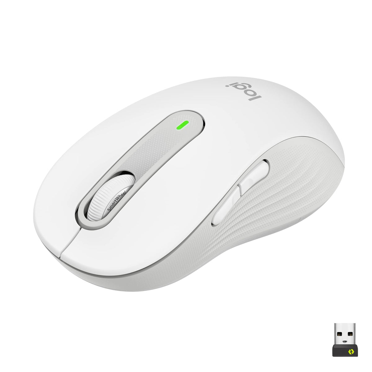 Logitech Wireless Mouse Signature M650 L Full Size - Large Hands, 2-Year Battery, Silent Clicks, Customizable Buttons, Bluetooth