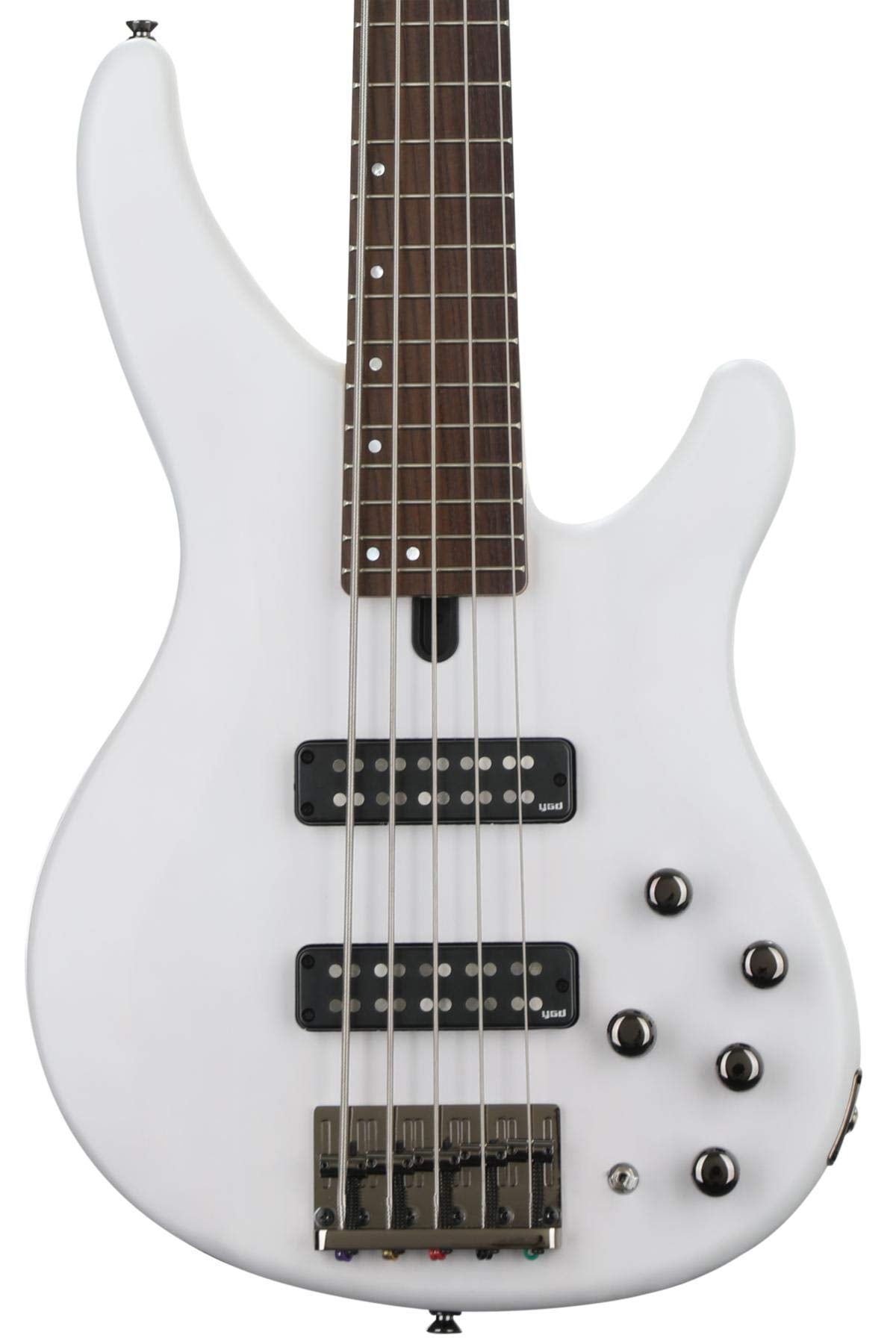Yamaha Trbx505 Twh 5 String Premium Electric Bass Guitar,Translucent White