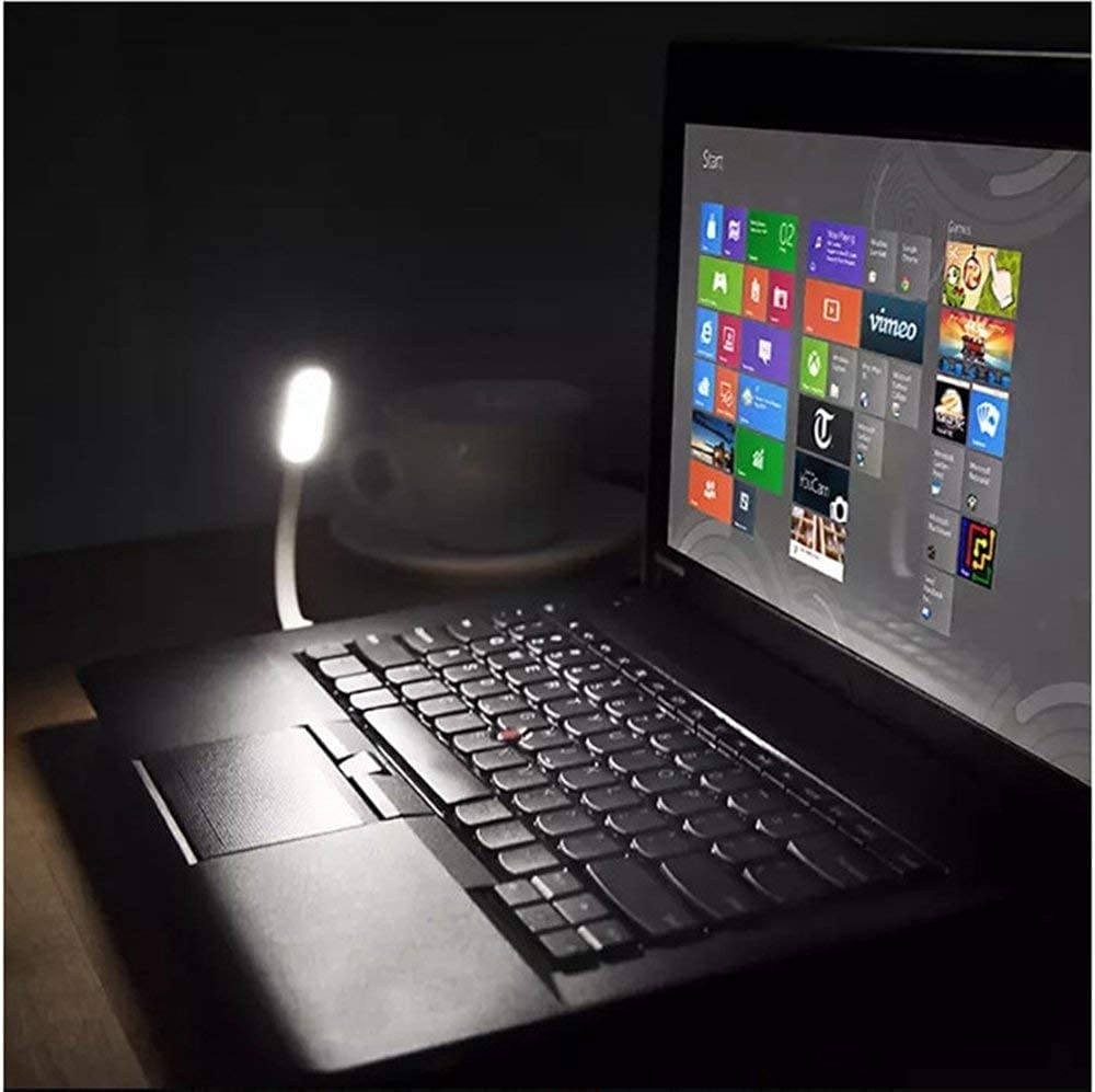 Mini Usb Light For Keyboard, Led Laptop Computer Light, Flexible Usb Lamp For Notebook Pc, Adjustable Gooseneck Reading Lamp, Le