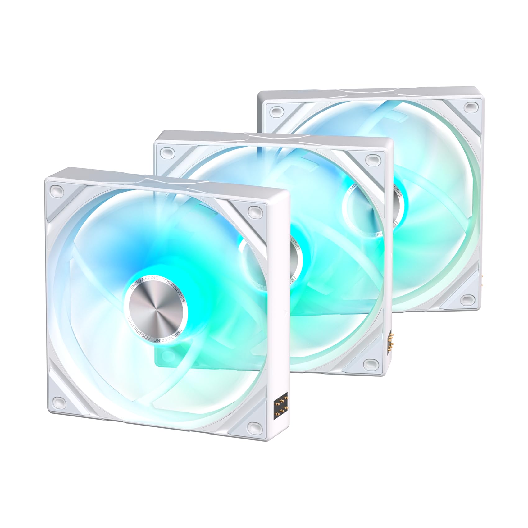 TRYX FN FR120AAM3MG0W ROTA SL ARGB 120mm Fan Triple Pack White Retail