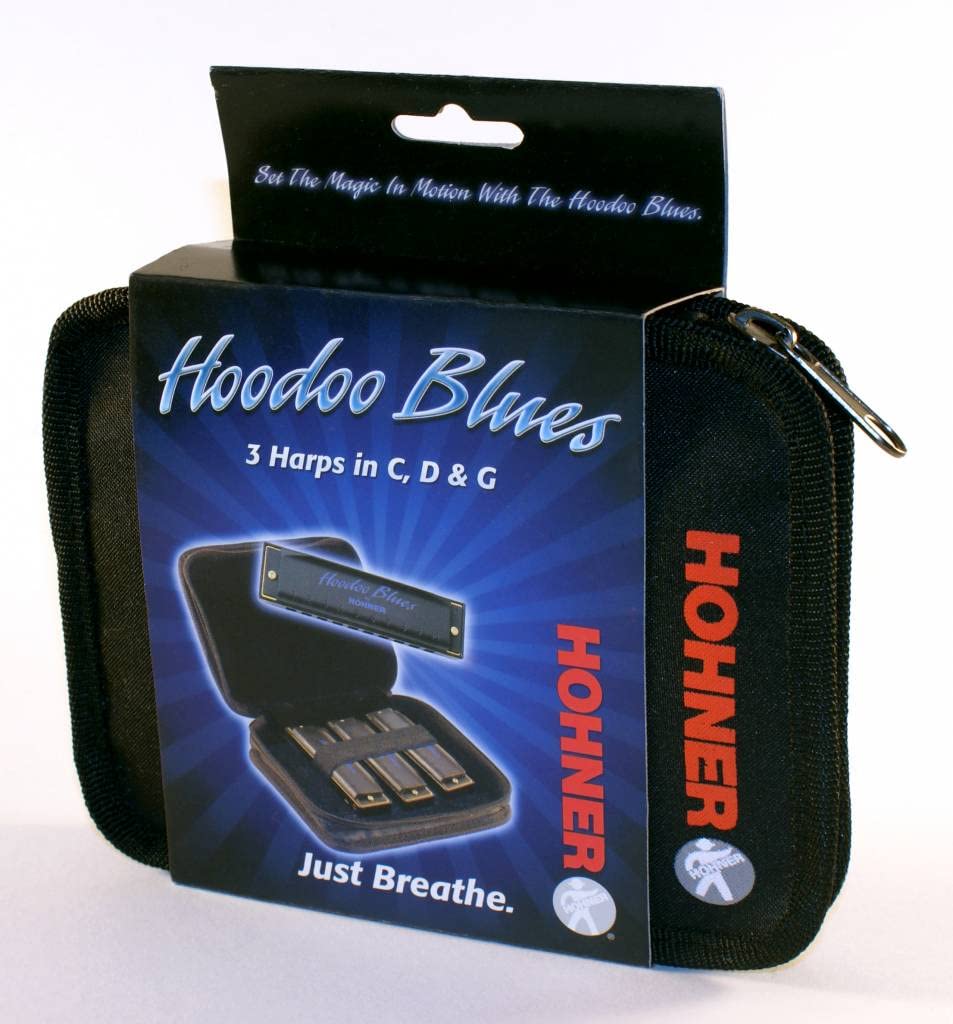 Hohner Hbp Hoodoo Blues Harmonica   3 Pack