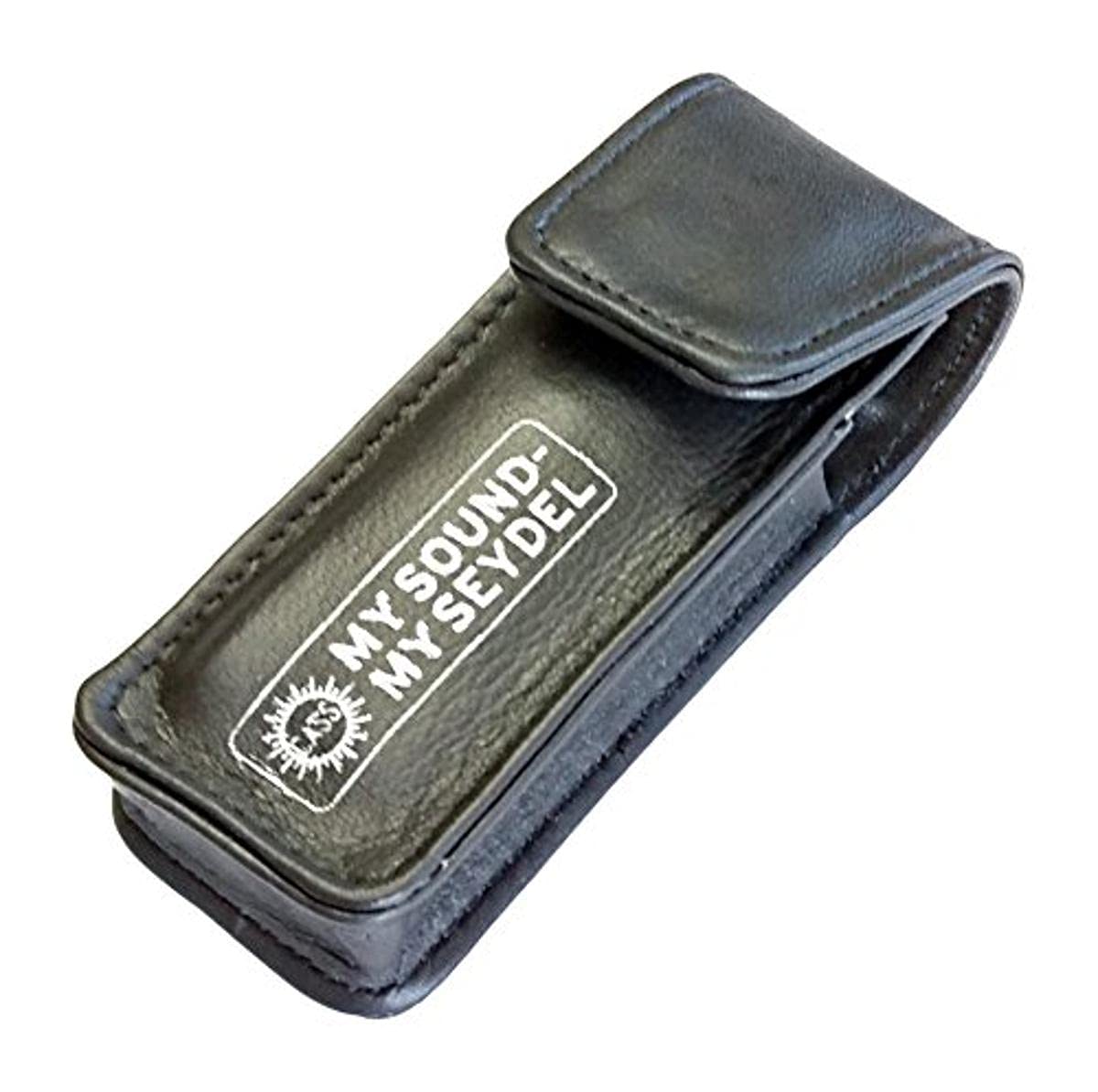 Seydel Sidle Harmonica Belt Bag Leather (Blues) 1 Pack