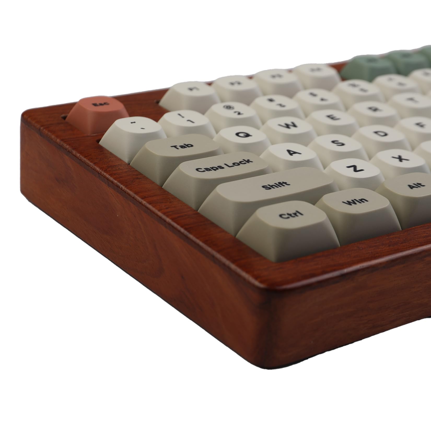 Retro 9009 Keycaps Ma Profile For Mechanical Keyboard 60% 65% 75% Dye Sub Pbt Keycaps Set Gray Red Green 142 Keys Custom Gaming