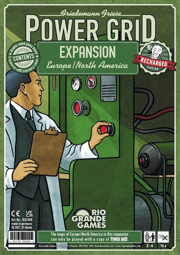 Power Grid: Europe/North America Expansion