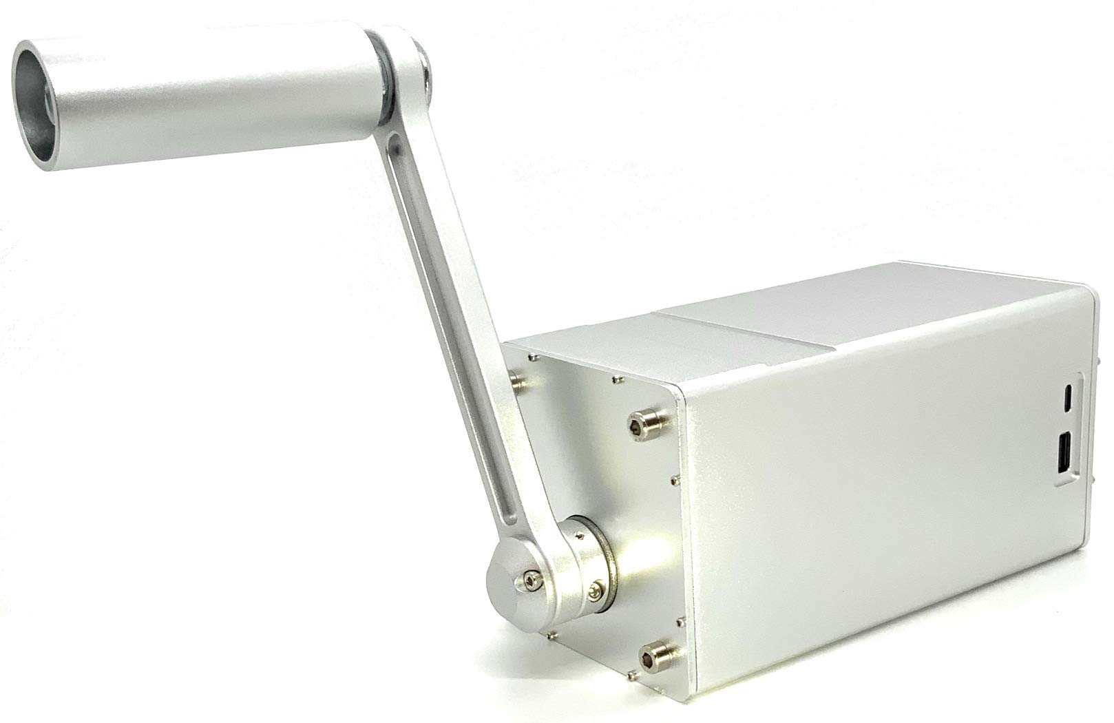 Powerhouse 60+ Watt Hand Crank Generator Fast Charger   Usb C Power Delivery (Pd)   Phone, Laptop Backup Power For Emergency, Ou