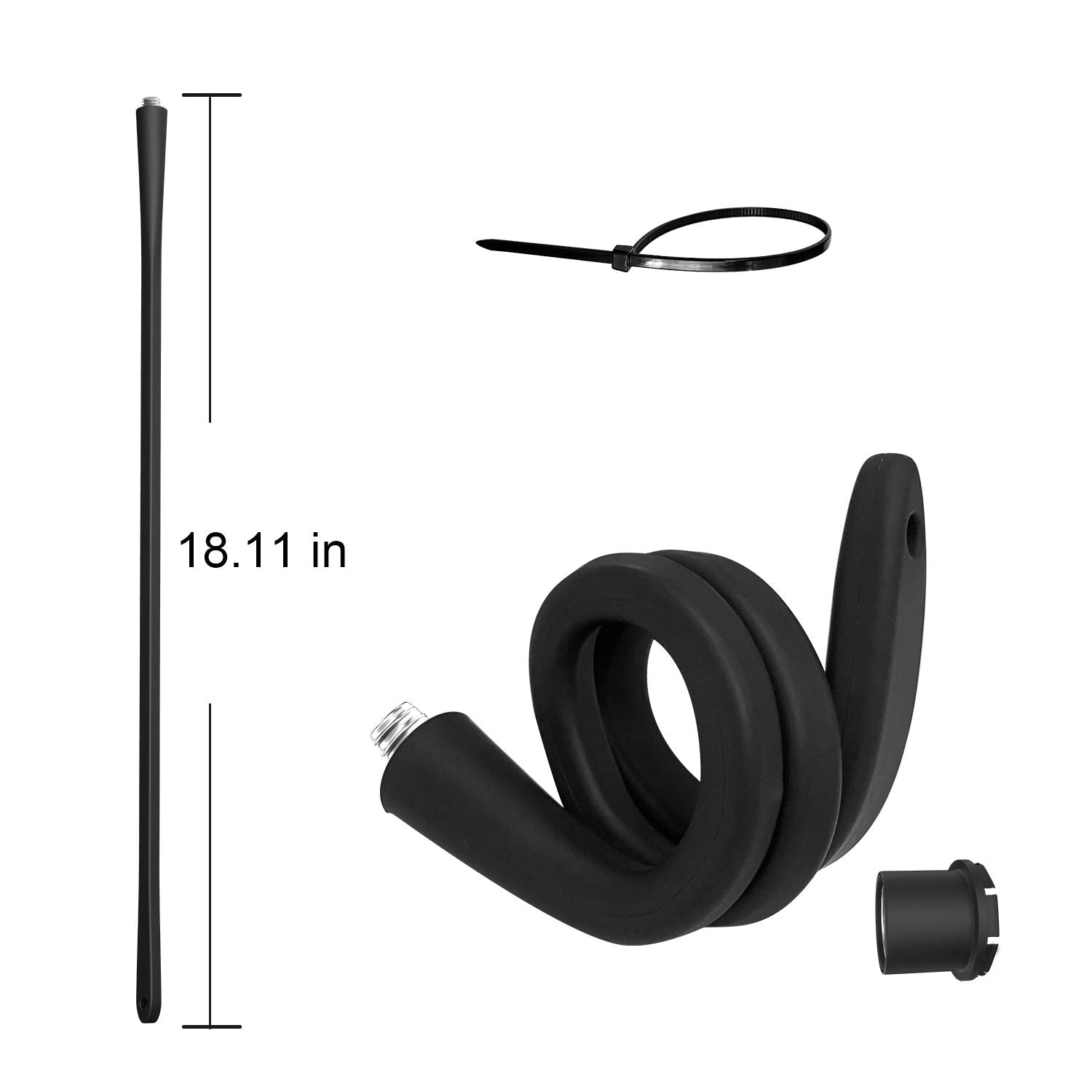 Vomenc ?Upgraded Version? Flexible Twist Mount For All New Blink Outdoor Indoor Camera Blink Mini And Blink Indoor And Outdoor 4 Camera (Black 1Pack)