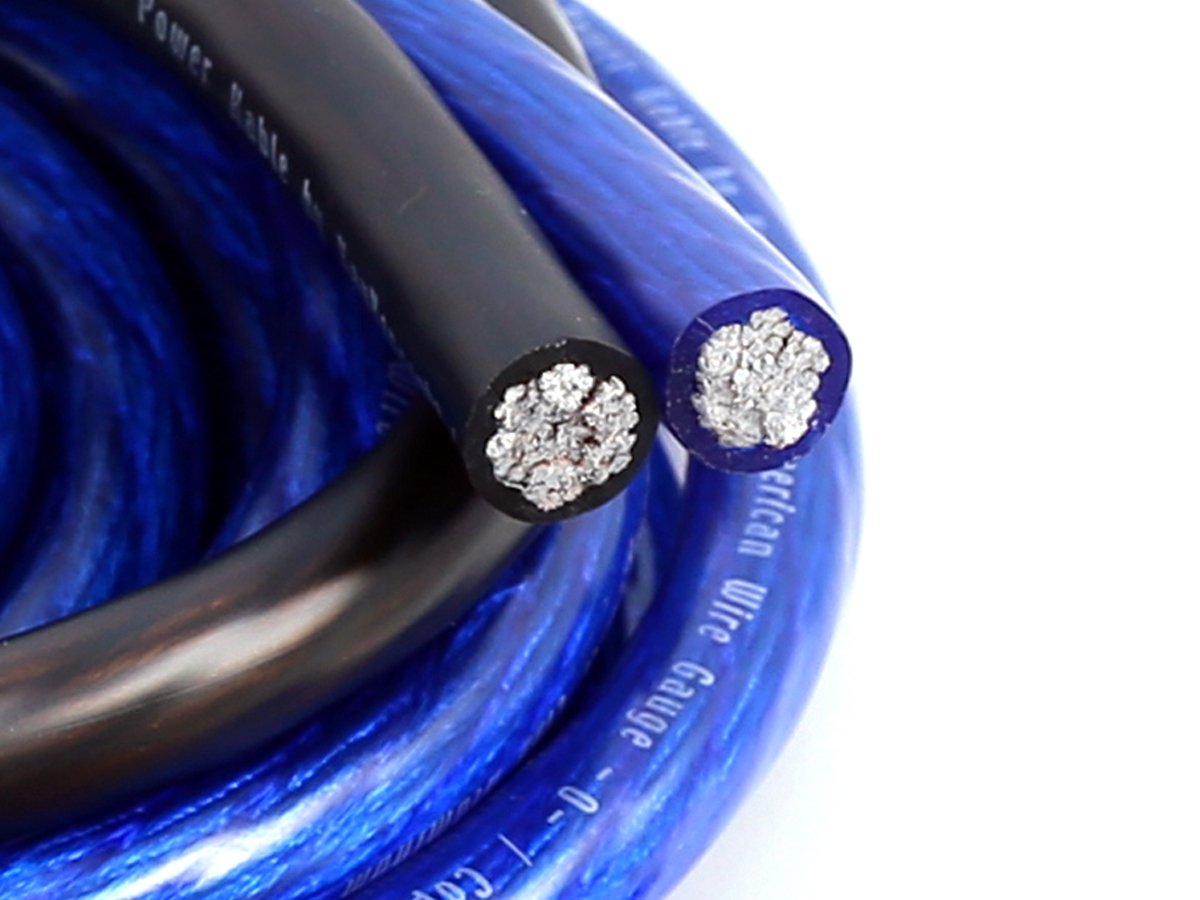 Knukonceptz Bassik 0 Gauge Complete Amplifier Installation Amp Wiring Kit With Rca