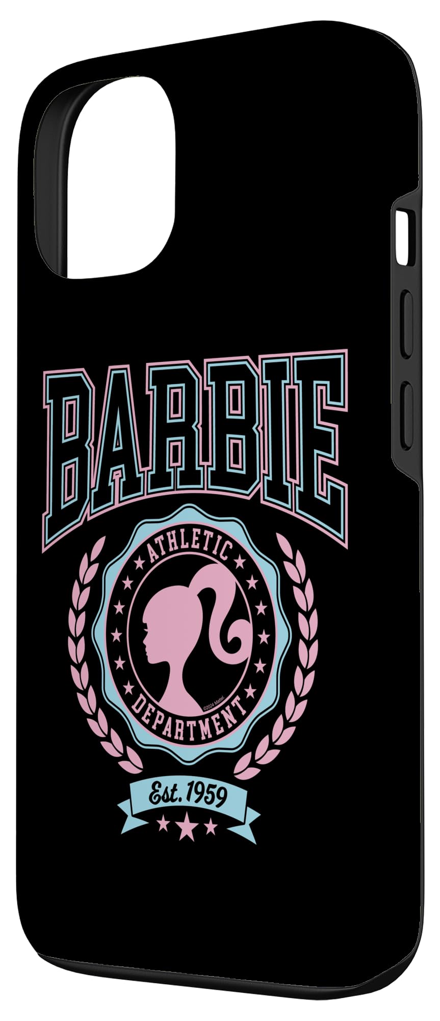 Iphone 13 Barbie   Varsity Athletic Department Silhouette Logo Case