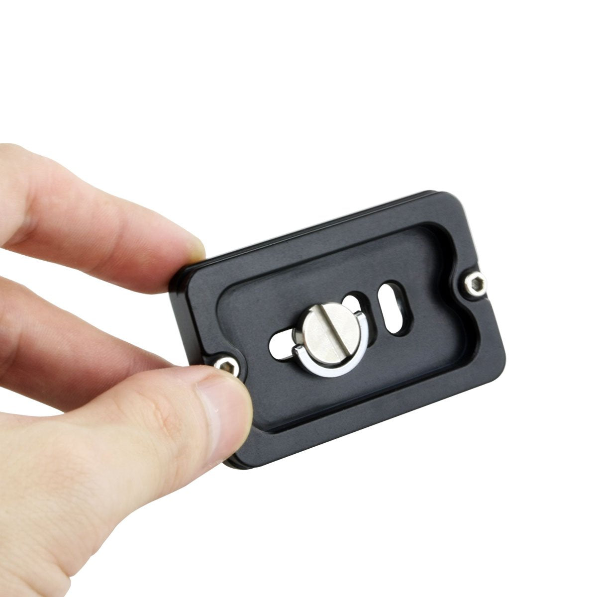 Haoge 60Mm Qr Quick Release Plate With D Ring Screw Fits Arca Swiss Standard For Tripod Ball Head Clamp Camera Lens