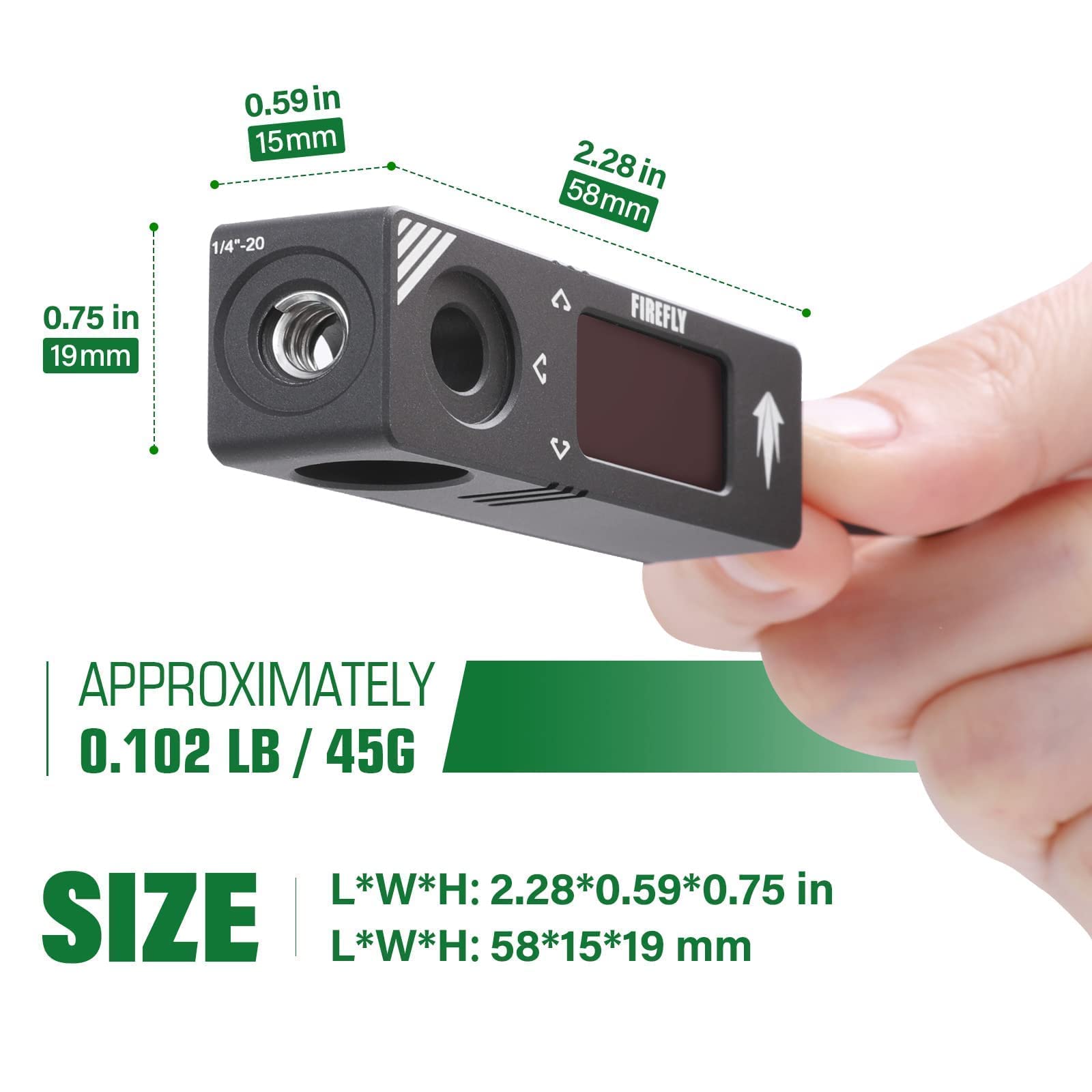 Micro Voltmeter D Tap/P Tap Splitter For Arri/Red/Sony/Teradek/Smallhd/Dji/Anton Bauer/Core Swx/Idx/Bebob, Aluminum Alloy,1/4' 20 Screw Threads