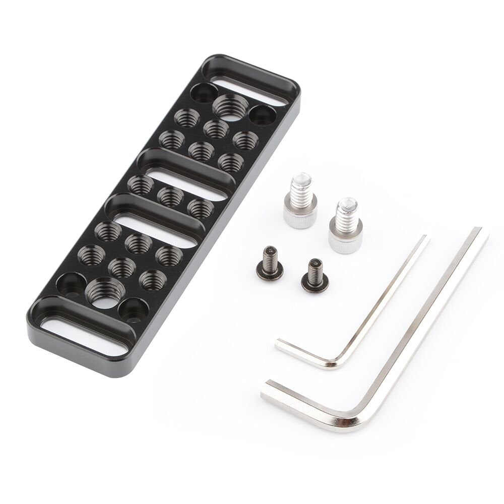 Camvate Multi-Function Mounting Plate Cheese Plate With 1/4-20 And 3/8-16 Connections - 1751