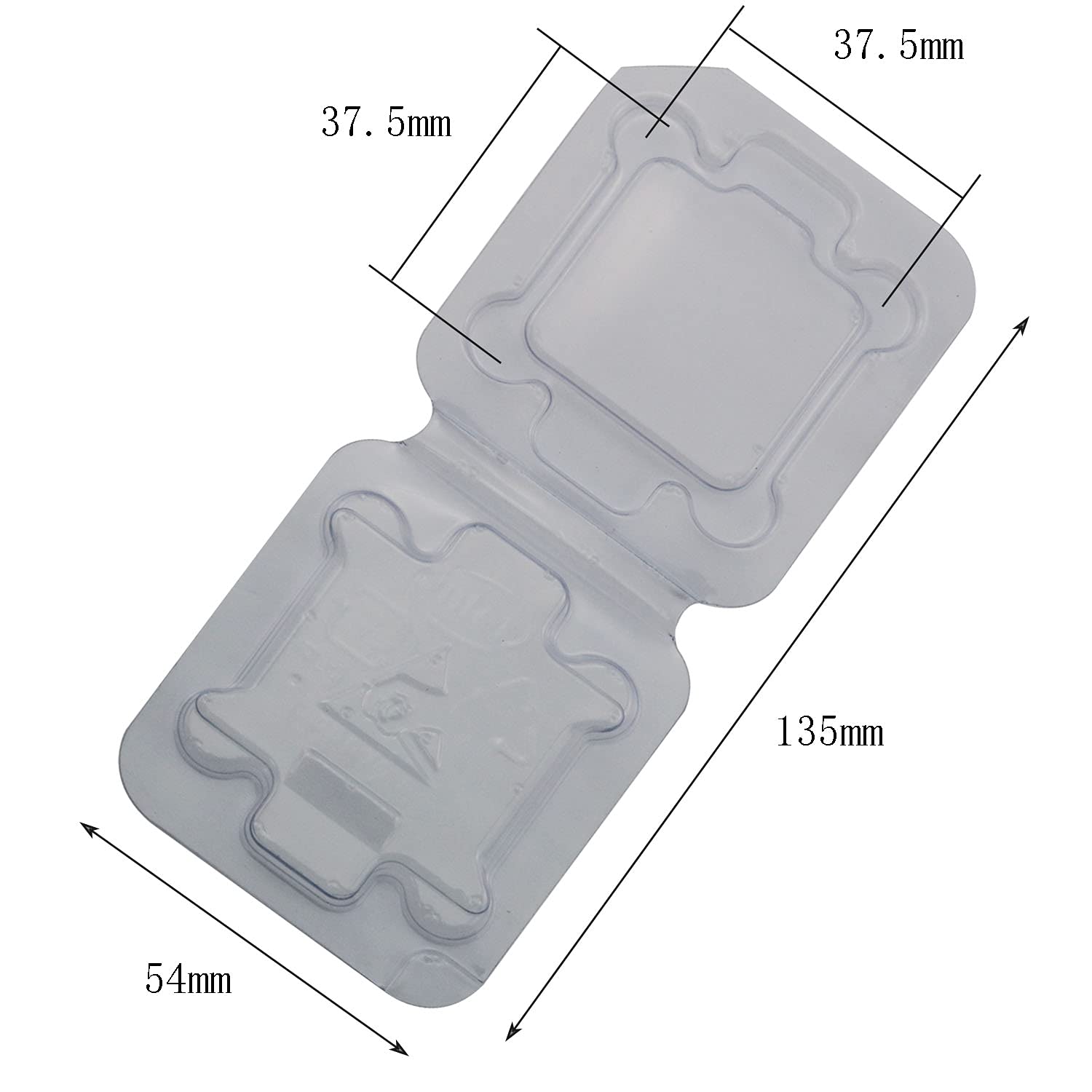 Sjzbin 8Pcs Plastic Protective Case Clam Shell For Lga1150/1151/1155/1156/1200 Cpu