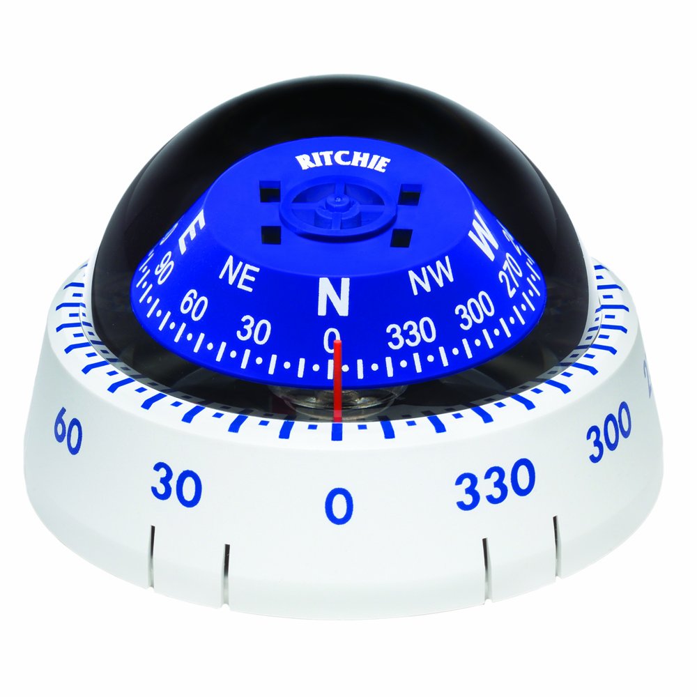 Ritchie Xp 99W Kayaker Compass   Surface Mount   White