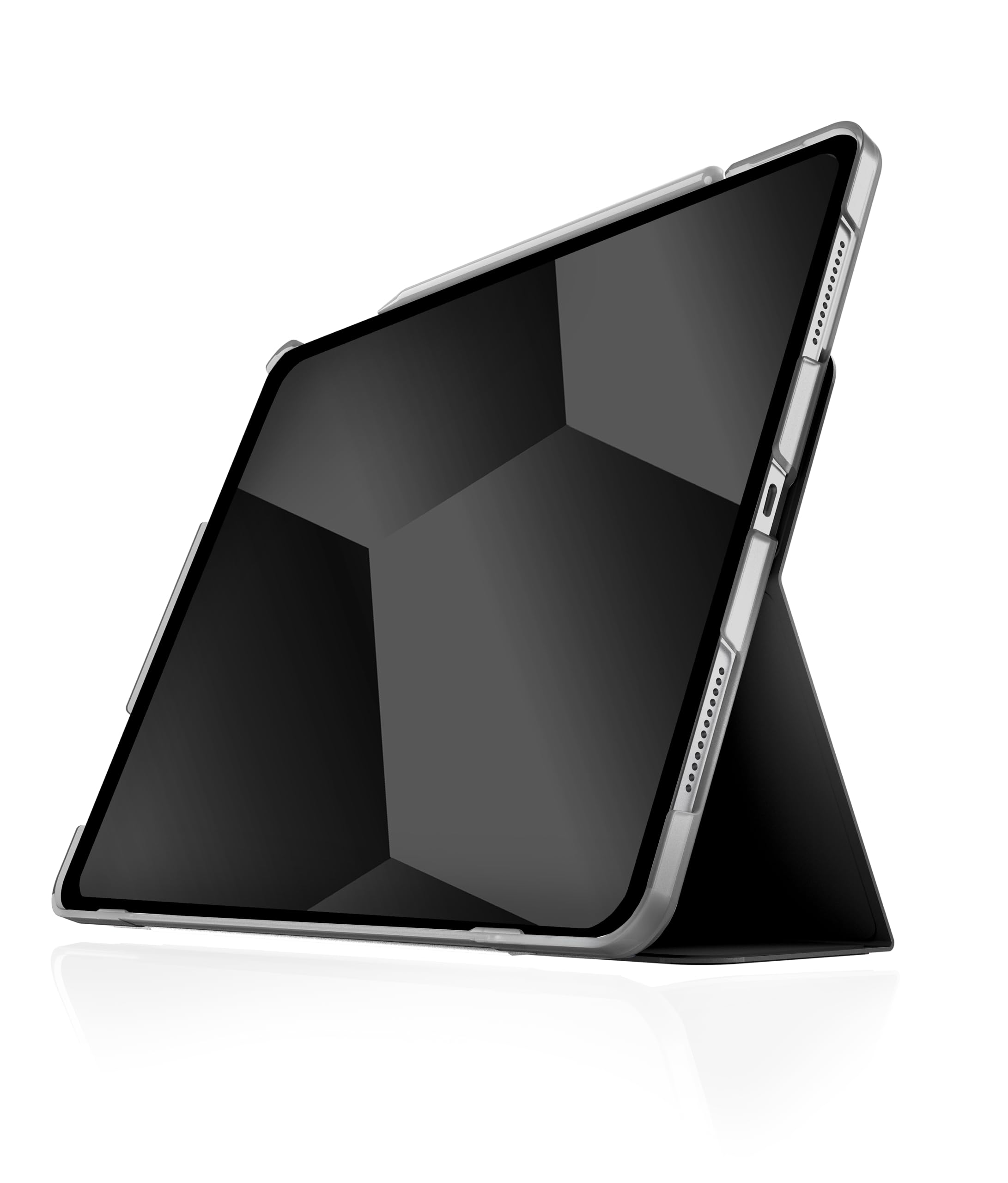 Stm Dux Plus For Apple Ipad Air 13'' M2 2024   Slim Lighweight Case, Magnetic Cover, Clear Transparent Back, With Apple Pencil S