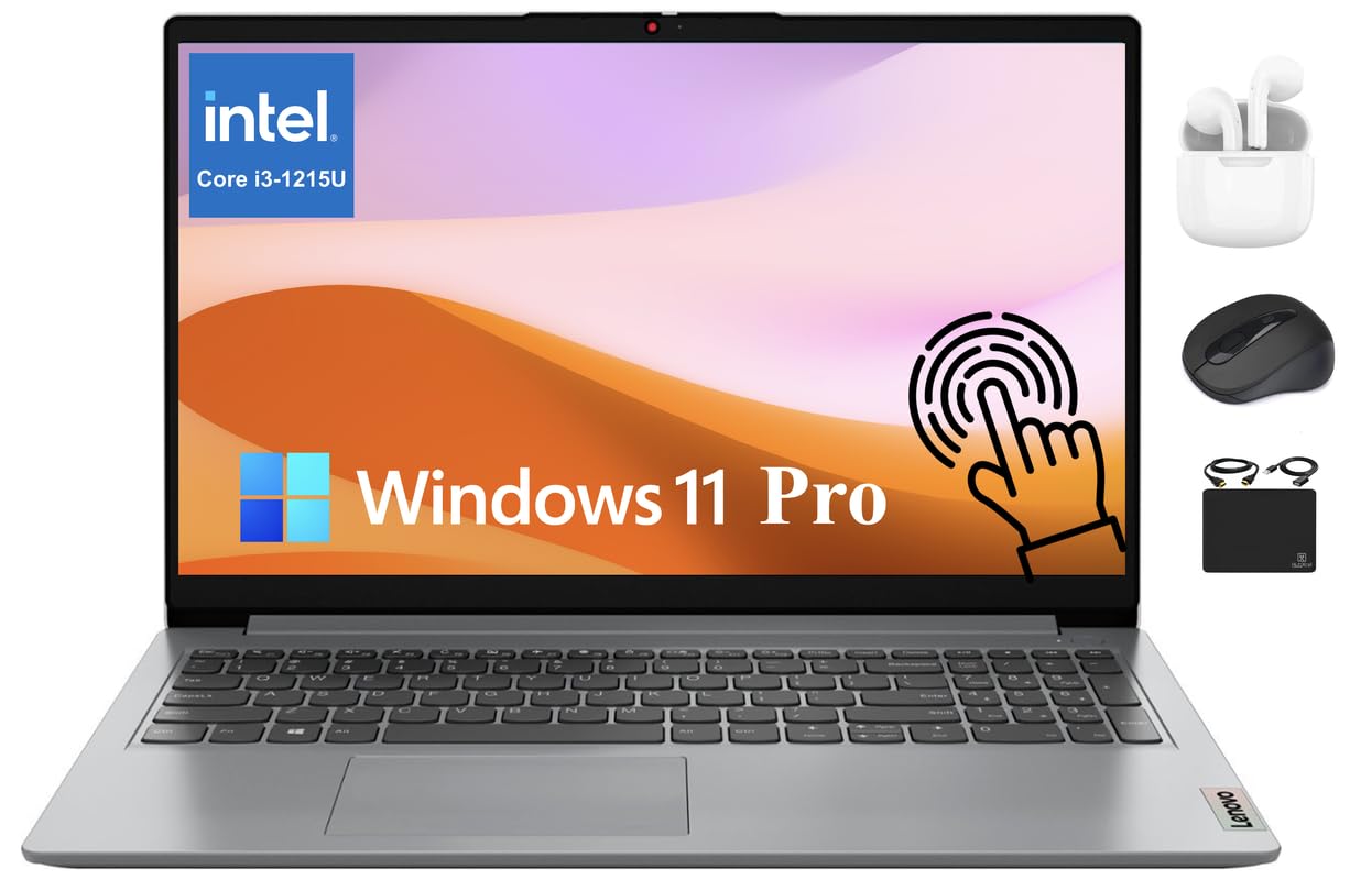 Lenovo Ideapad Laptop 2024 Flagship, 15.6'' Fhd Ips Touchscreen, Hexa Core Intel I3 1215U (Beats I5 1135G7), 16Gb Ram, 512Gb Ssd