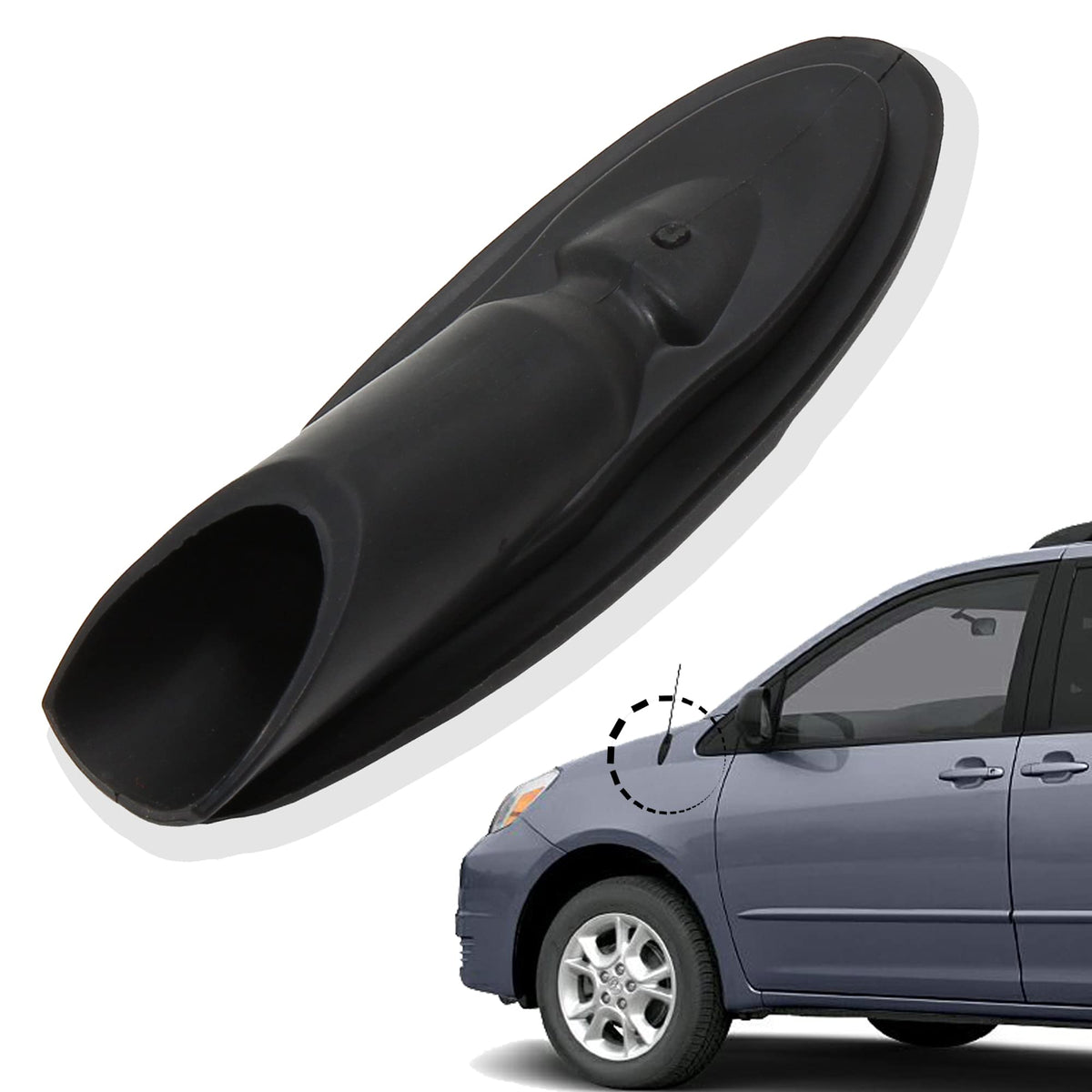 Anina For Toyota Sienna 2004 2010 Oem Style Replacment 86392 Ae010, Rubber Base Bezel Car Ornament Mount Grommet Topper