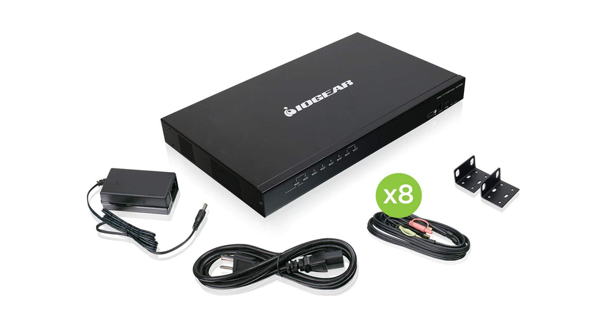 8 Port Usb Hdmi Kvm W Cable Ki