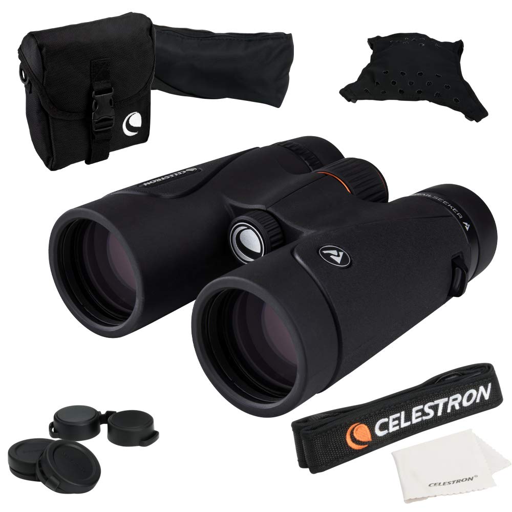 Celestron   Trailseeker 8X42 Binoculars   Fully Multi Coated Optics   Binoculars For Adults   Phase And Dielectric Coated Bak 4
