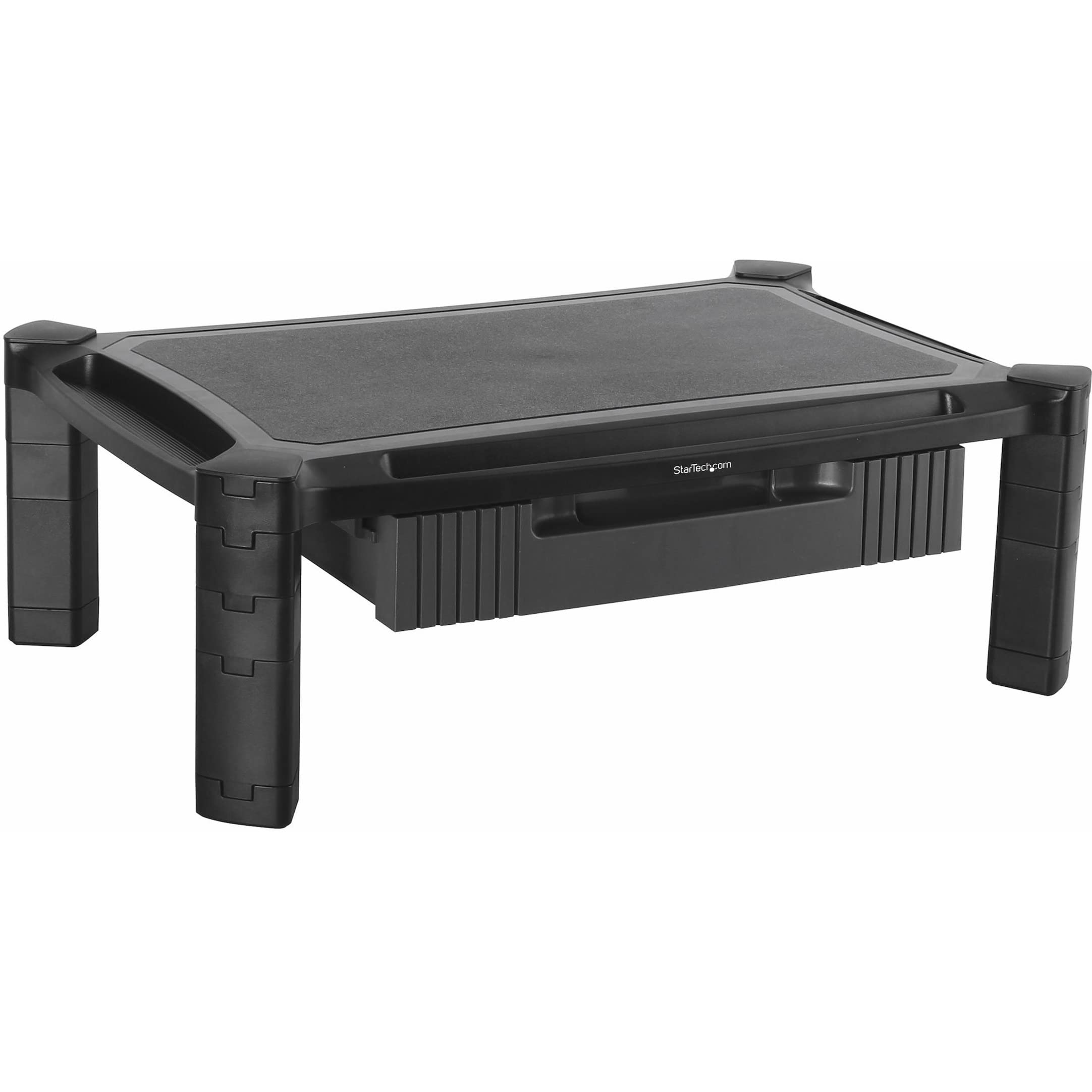 Startech.Com Adjustable Monitor Riser   Large   Drawer   Monitors Up To 32        Adjustable Height   Desk Monitor Stand (Monsta