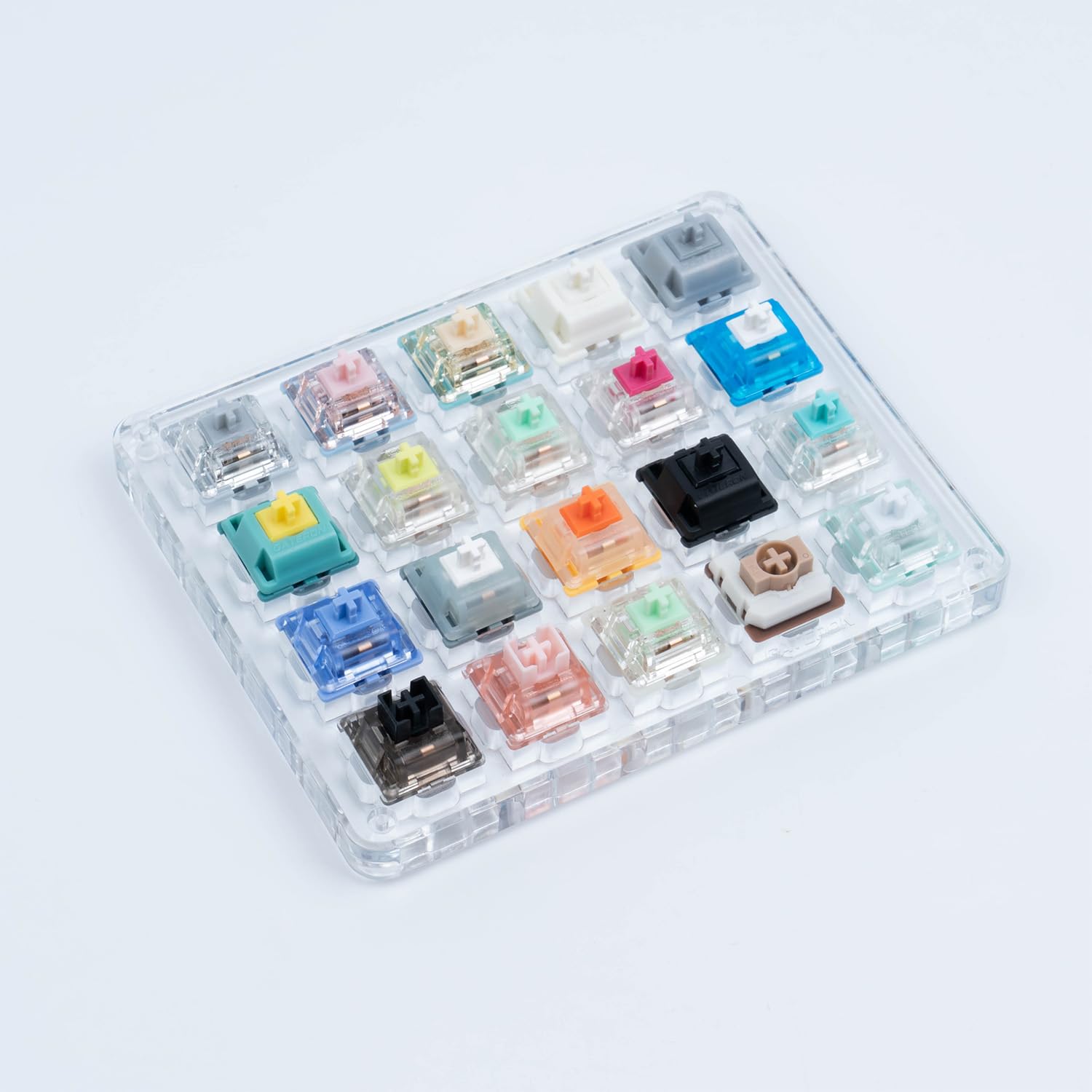Gateron Keyboard Switches Tester, Magnetic Jade Baby Kangaroo 2.0 Smoothie Melodic Ink Wall Stem Box Black Pink Key Switches For