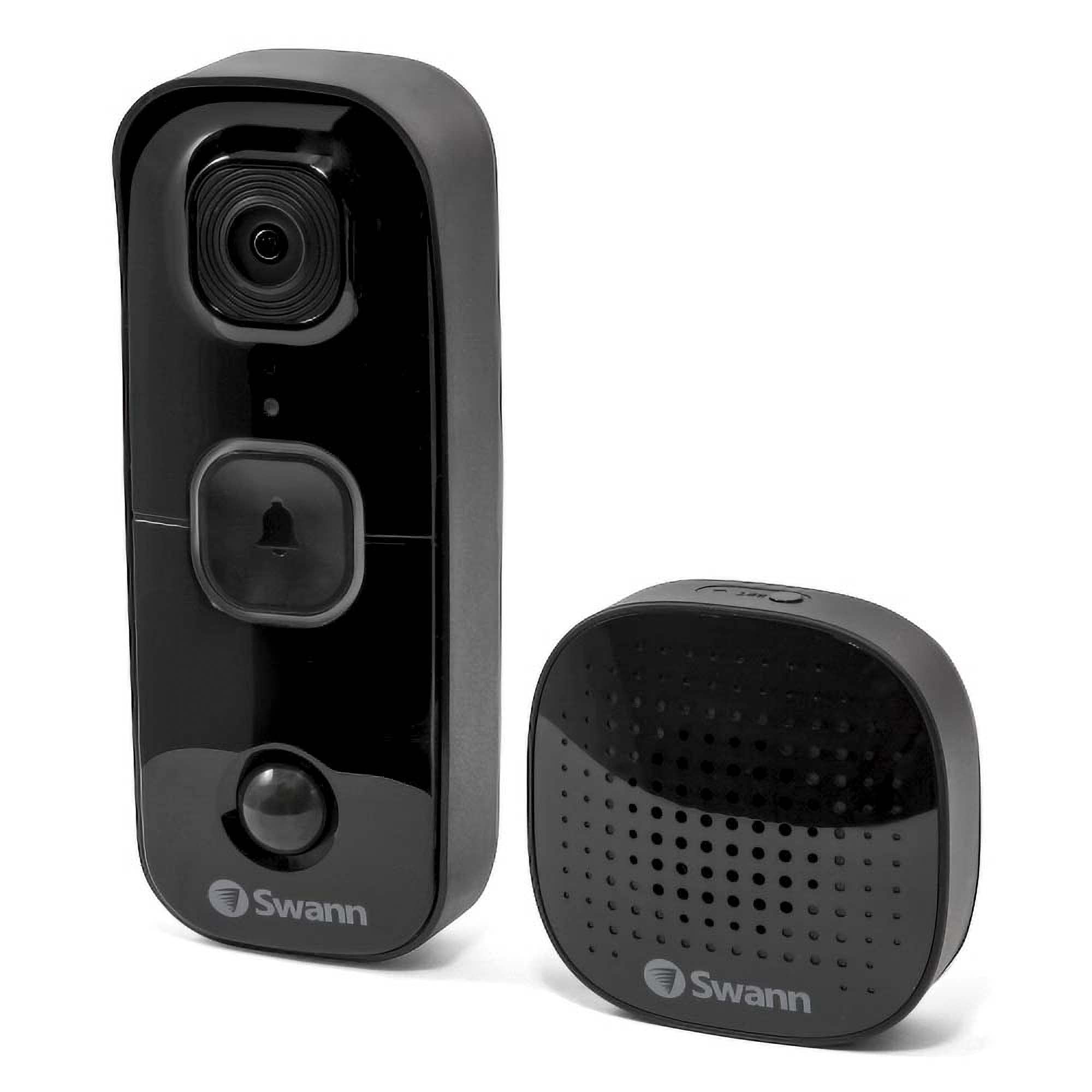 Swann Buddy Video Doorbell, 2 Piece Set