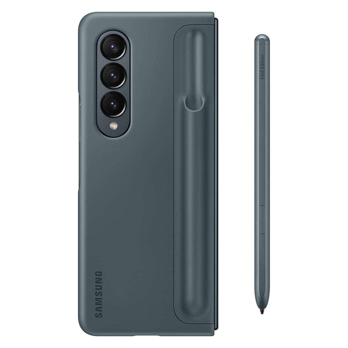 SAMSUNG Galaxy Z Fold4 Standing Cover with S Pen and S Pen Holder ...