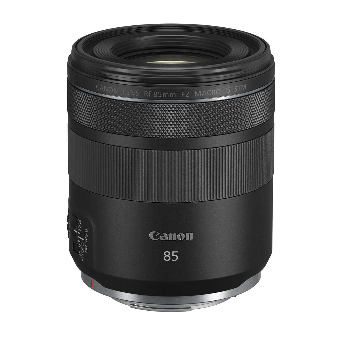 Canon RF 85mm F2 Macro is STM, Compact Medium Telephoto Black Lens (4234C002)