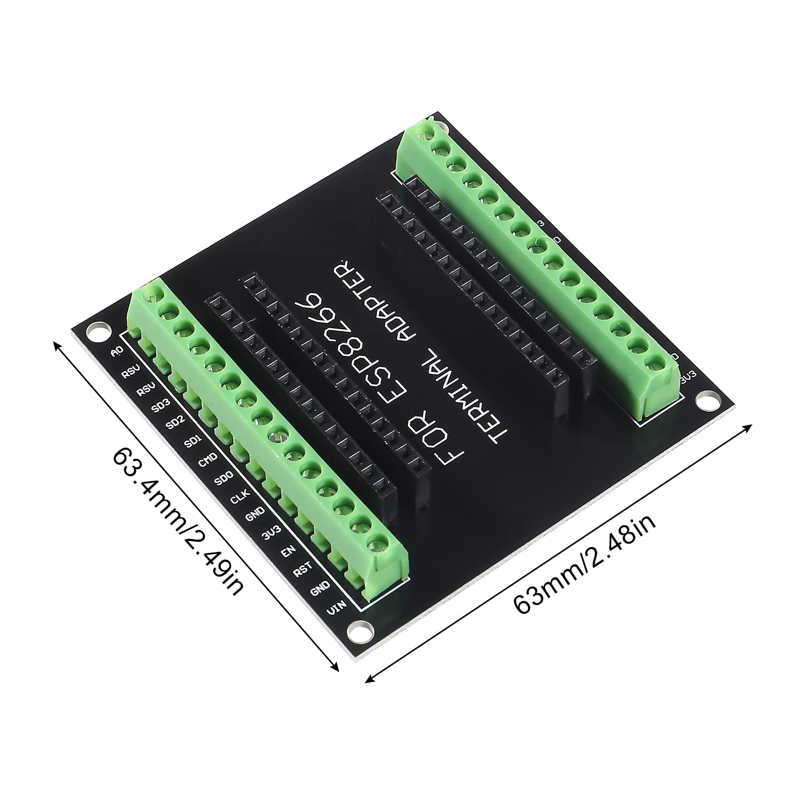 Alinan 4Pcs Esp8266 Expansion Breakout Board Gpio 1 Into 2 For Esp8266 Esp 12E Nodemcu Development Board