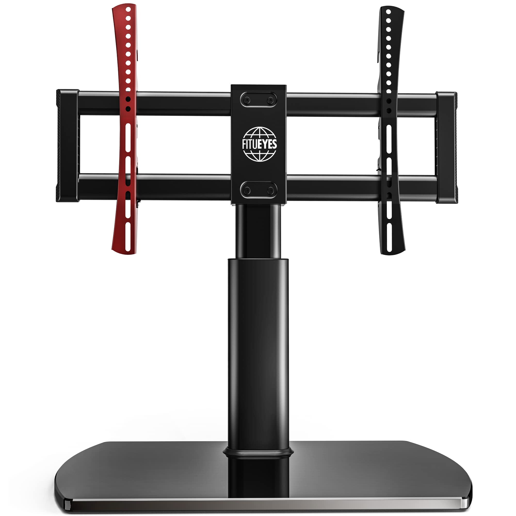 Fitueyes Universal Tv Stand/Base Swivel Tabletop Tv Stand With Mount For 32 To 65 Inch Flat Screen Tvs/Xbox One/Tv Component/Viz