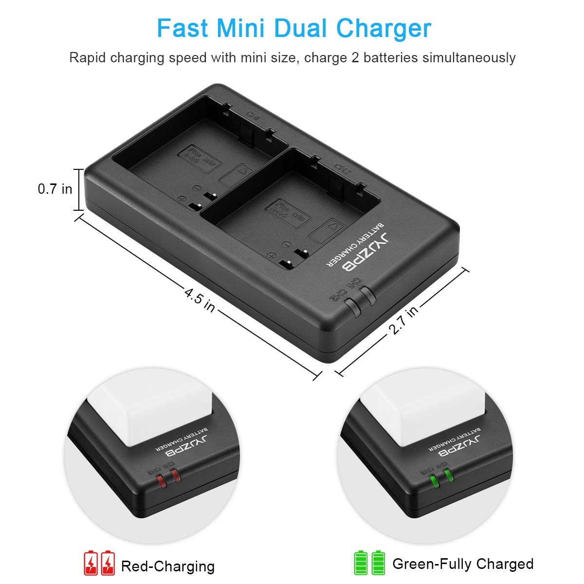 Jyjzpb 2 Pack Replacement Batteries For Arlo Ultra, Ultra 2, Arlo Pro 3 And Pro 4 Camera Vmc4040P With Dual Battery Charger(Not