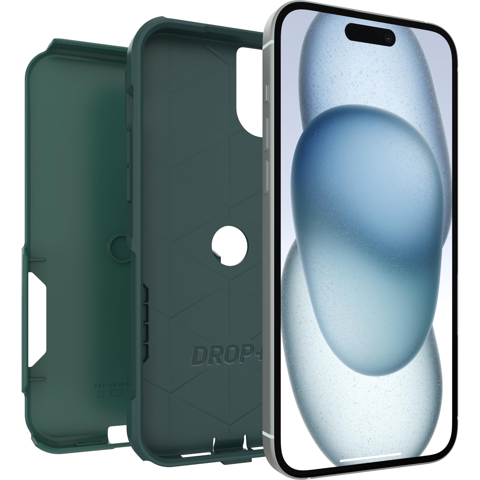 Otterbox Iphone 15 Plus And Iphone 14 Plus Commuter Series Case   Get Your Greens, Slim & Tough, Pocket Friendly, With Port Prot
