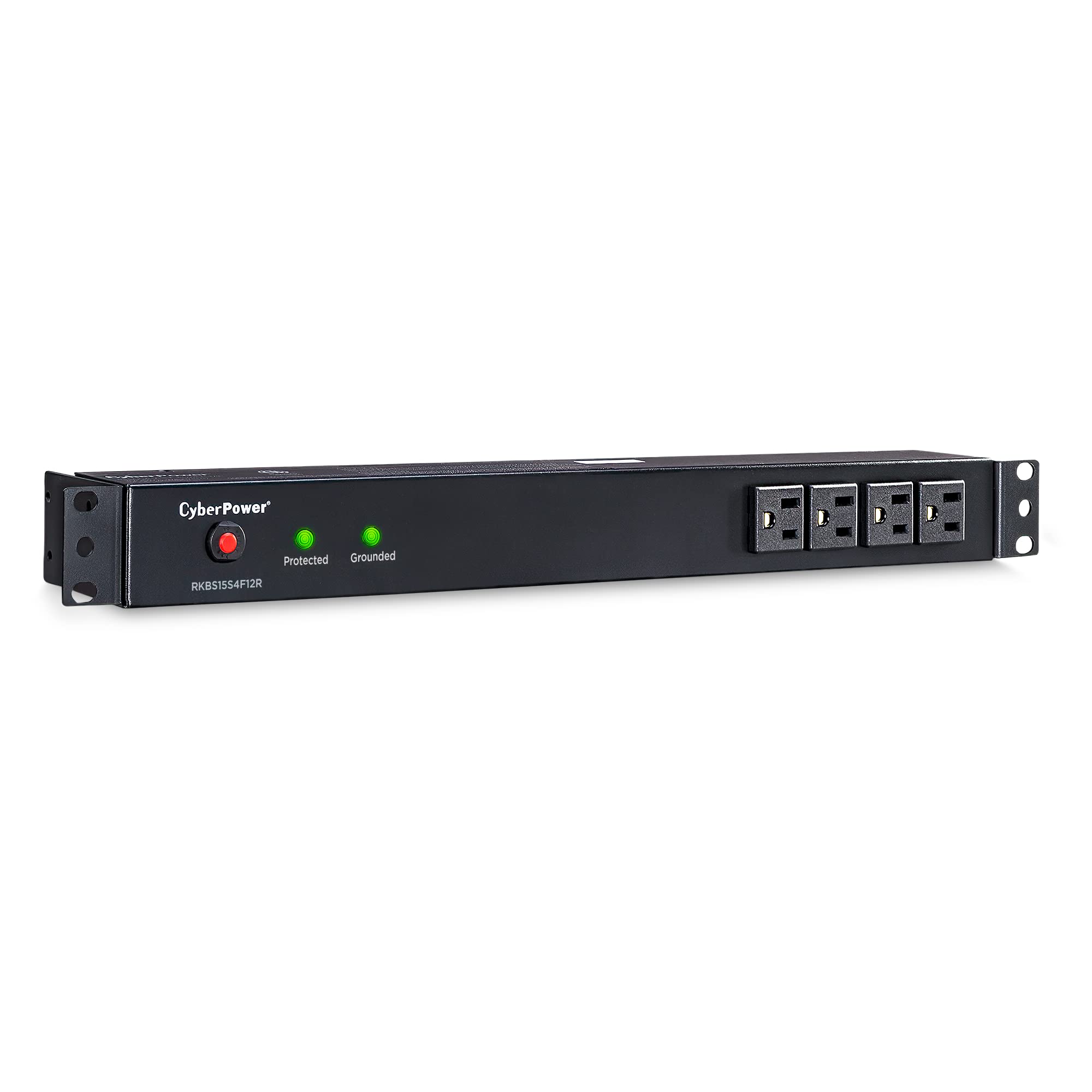 Cyberpower Rkbs15S4F12R Rackbar Surge Protector, 120V/15A, 16 Outlets, 15 Foot Power Cord, 1U Rackmount