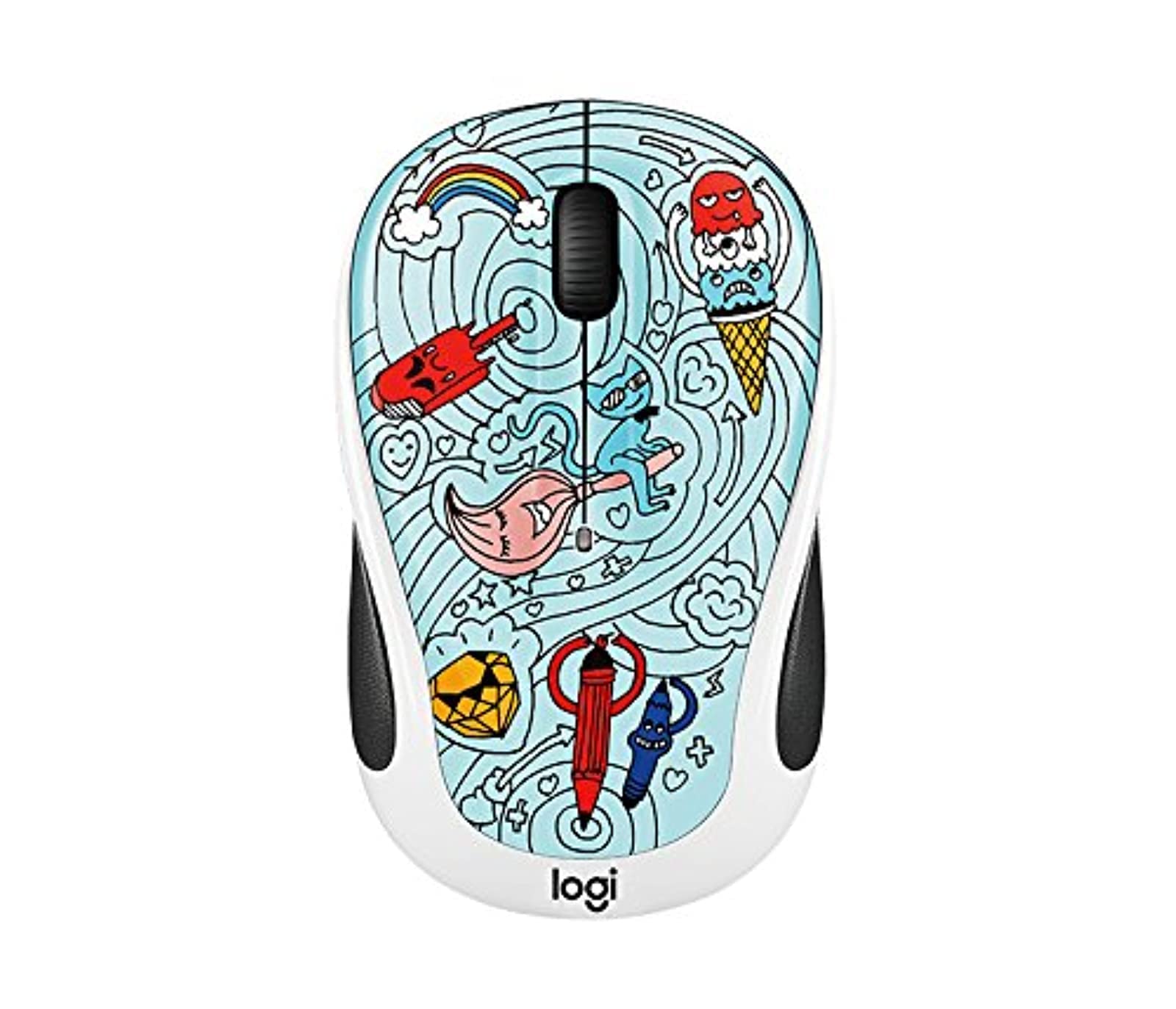 Logitech 910 005027 M325C Wireless Mouse Bae Bee Blue