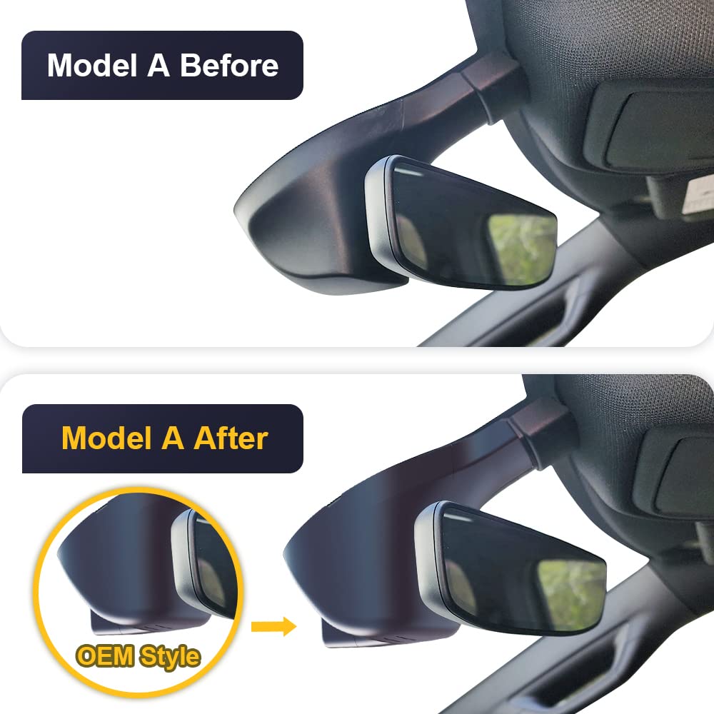 Fitcamx Front 4K+Rear 1080P Dash Cam Adapts For Ram 1500 (Model A) 2019 2020 2021 2022 2023 2024 Rebel Big Horn Laramie, Oem Loo