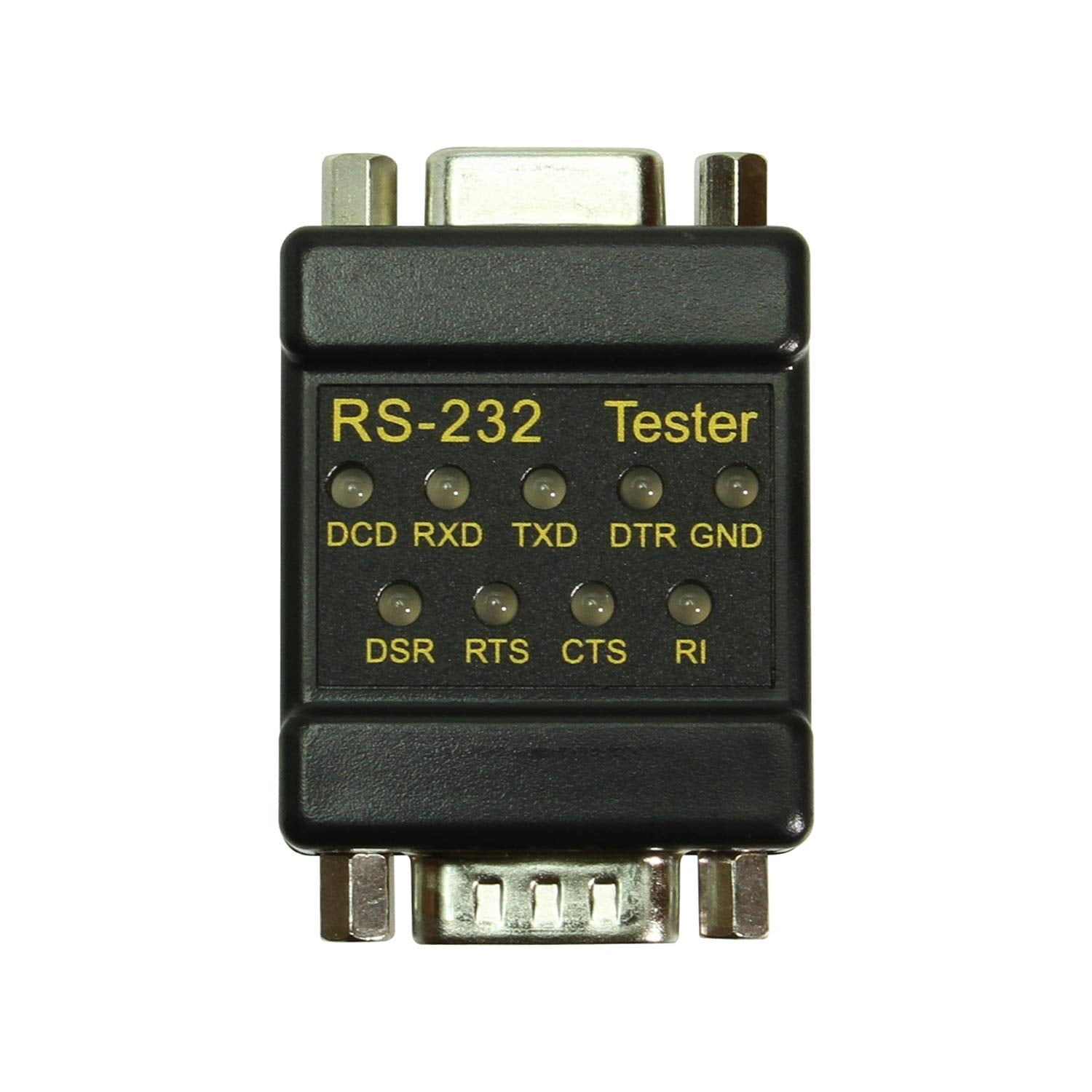 Cablemax Rs 232 Led Link Tester Db 9 Male To Db 9 Female