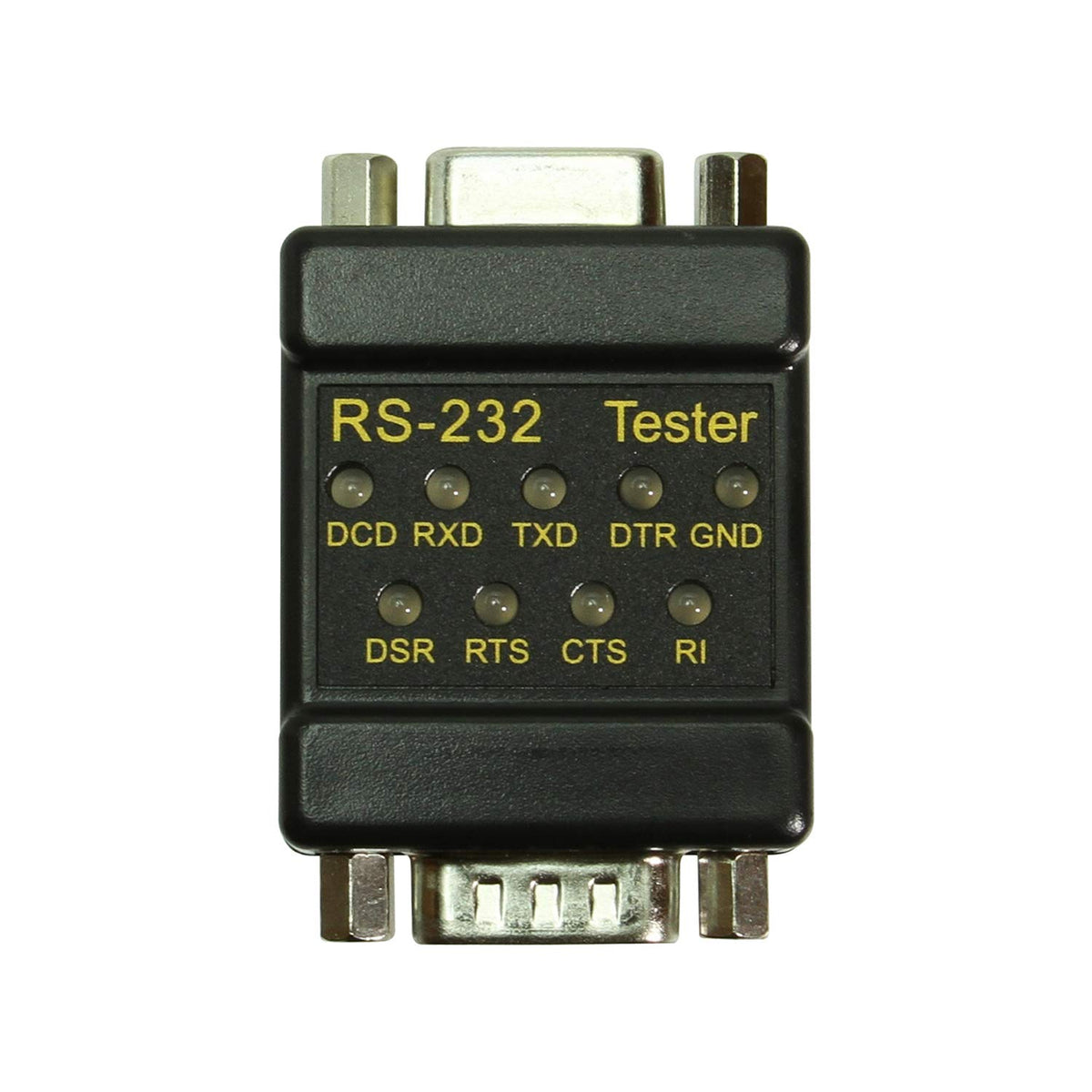Cablemax Rs 232 Led Link Tester Db 9 Male To Db 9 Female