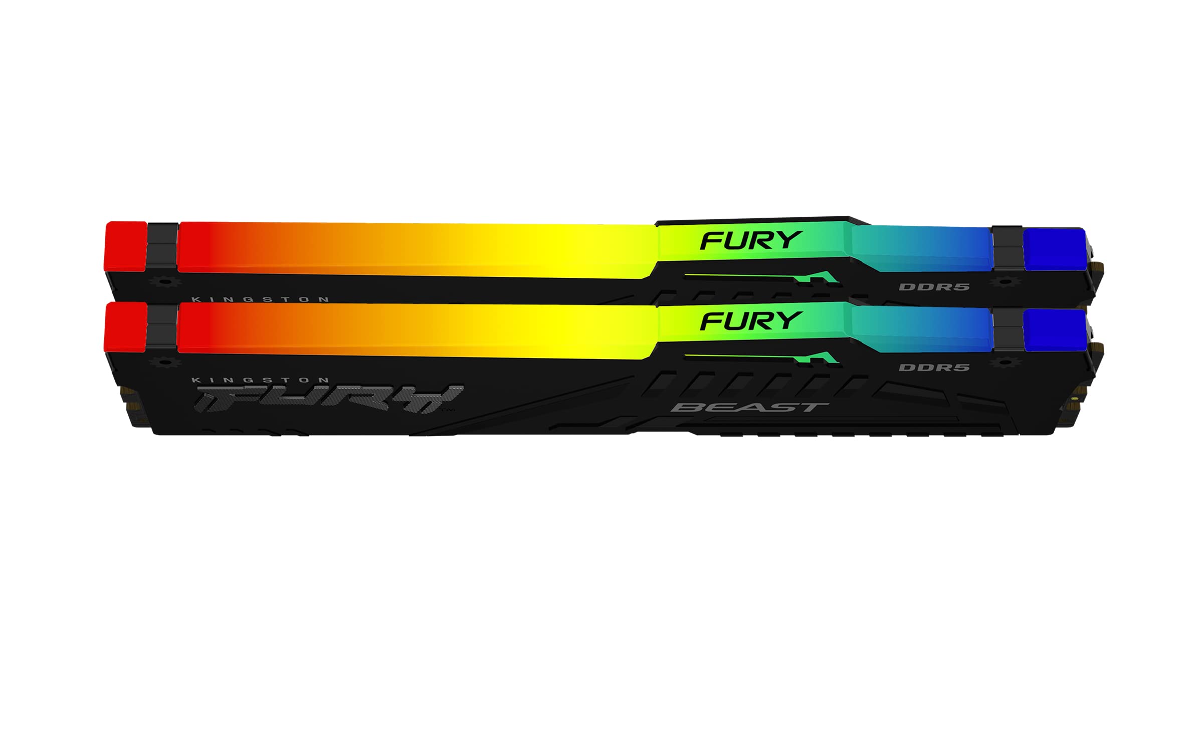 Kingston Technology Fury Beast Rgb 32Gb 5200Mt/S Ddr5 Cl40 Dimm Desktop Memory (Kit Of 2) | Intel Xmp 3.0 | Infrared Sync Techno