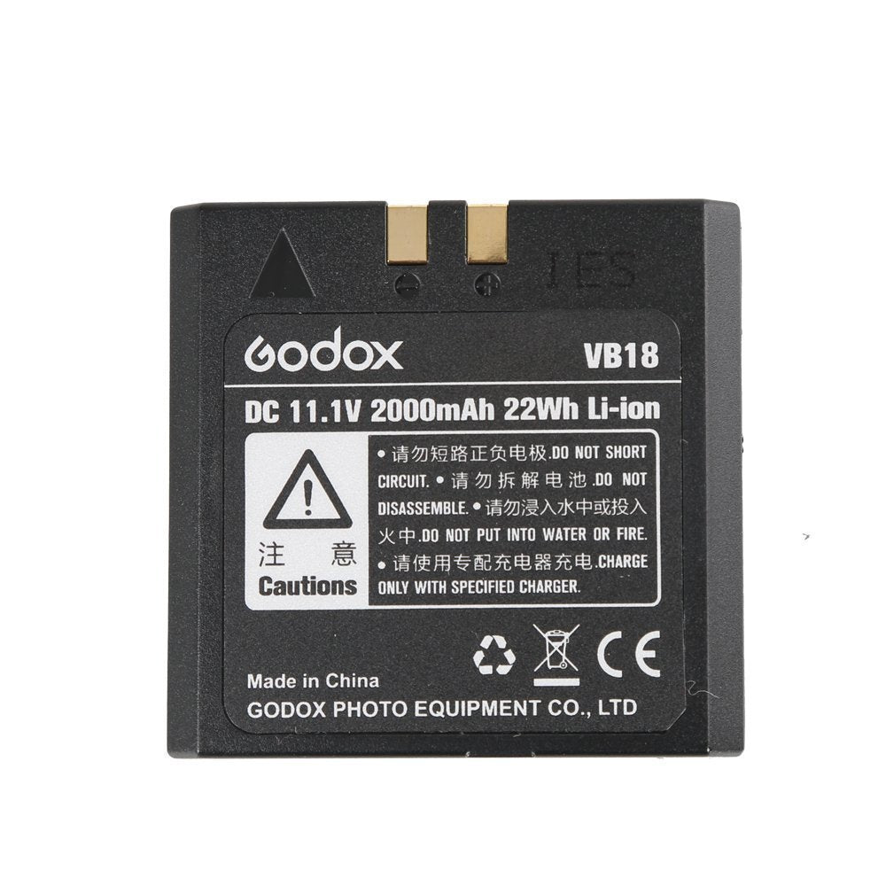 Godox Vb18 Rechargeable Li Ion Battery For Godox V850,V850Ii,V860, V860Ii N, V860Ii C, V860Ii S, V860Ii F, V860Ii O Speedlite Fl