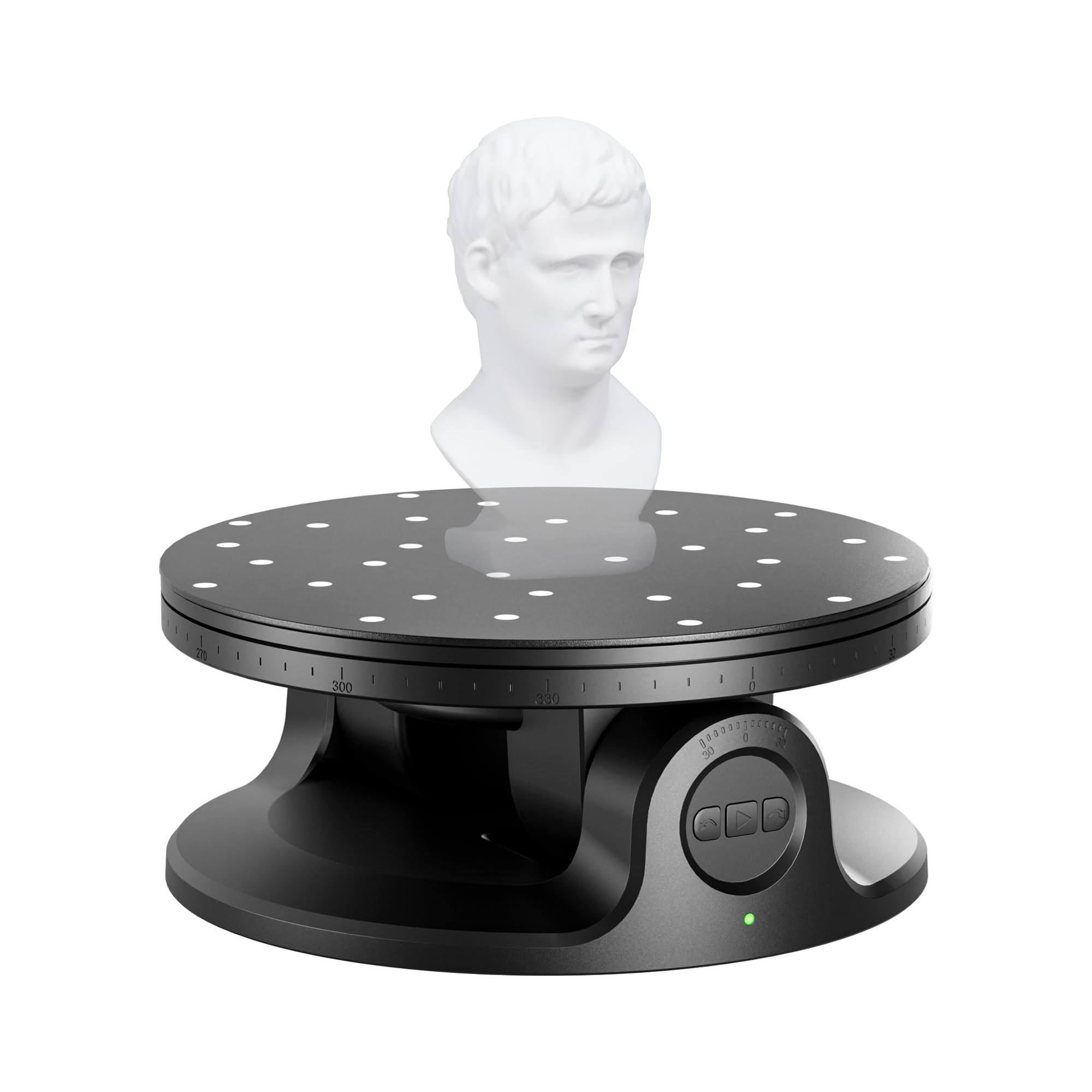 Revopoint Dual Axis Turntable for Accurate 3D Scanning, Easy Capturing Detail-rich 3D Data of Small-Medium Objects